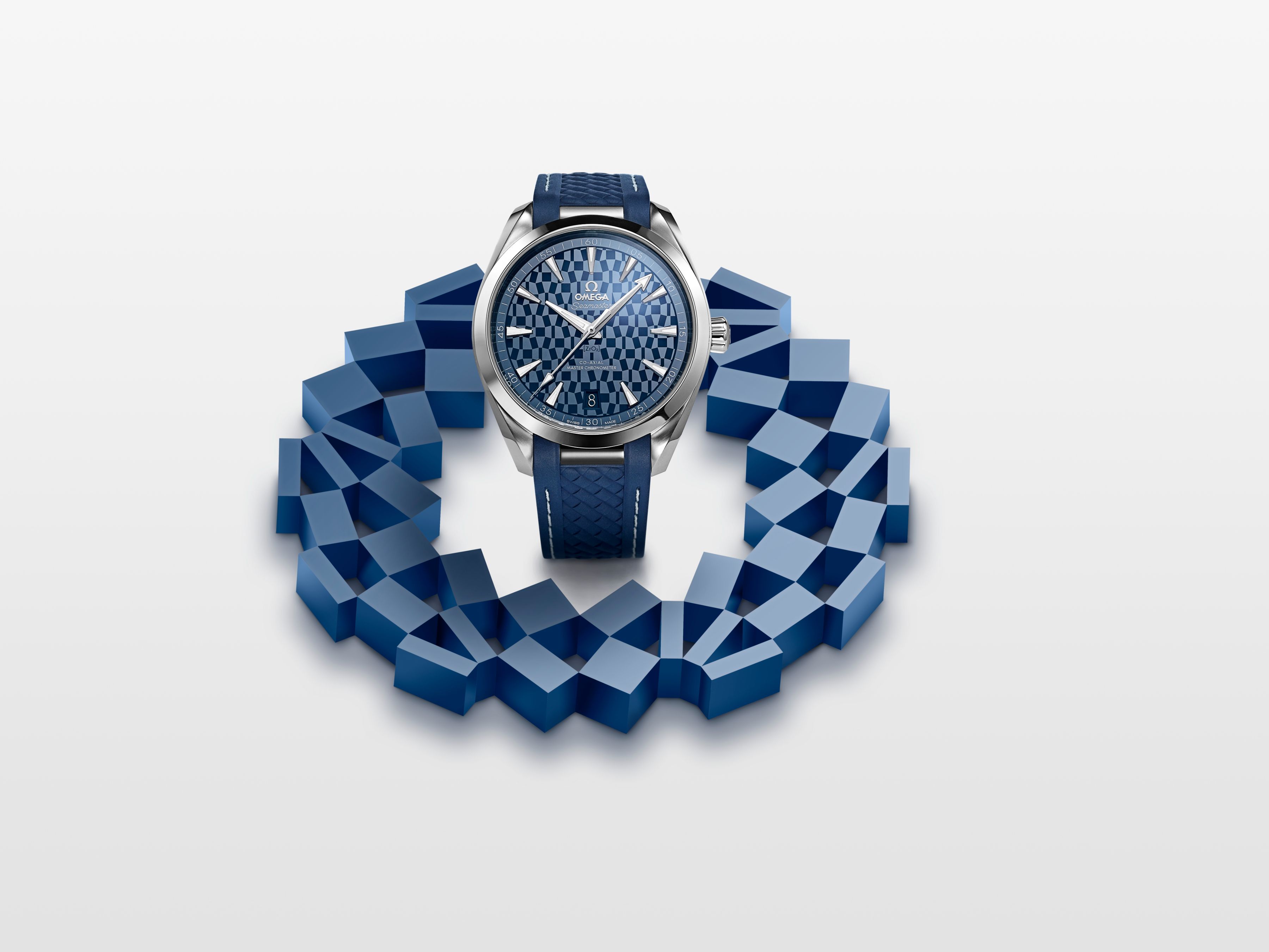 Omega Seamaster Aqua Terra Tokyo, Japan Olympics 2020 Limited Edition - Just like the athletes at the Olympic Games, the Seamaster Aqua Terra performs beautifully on both land and water.