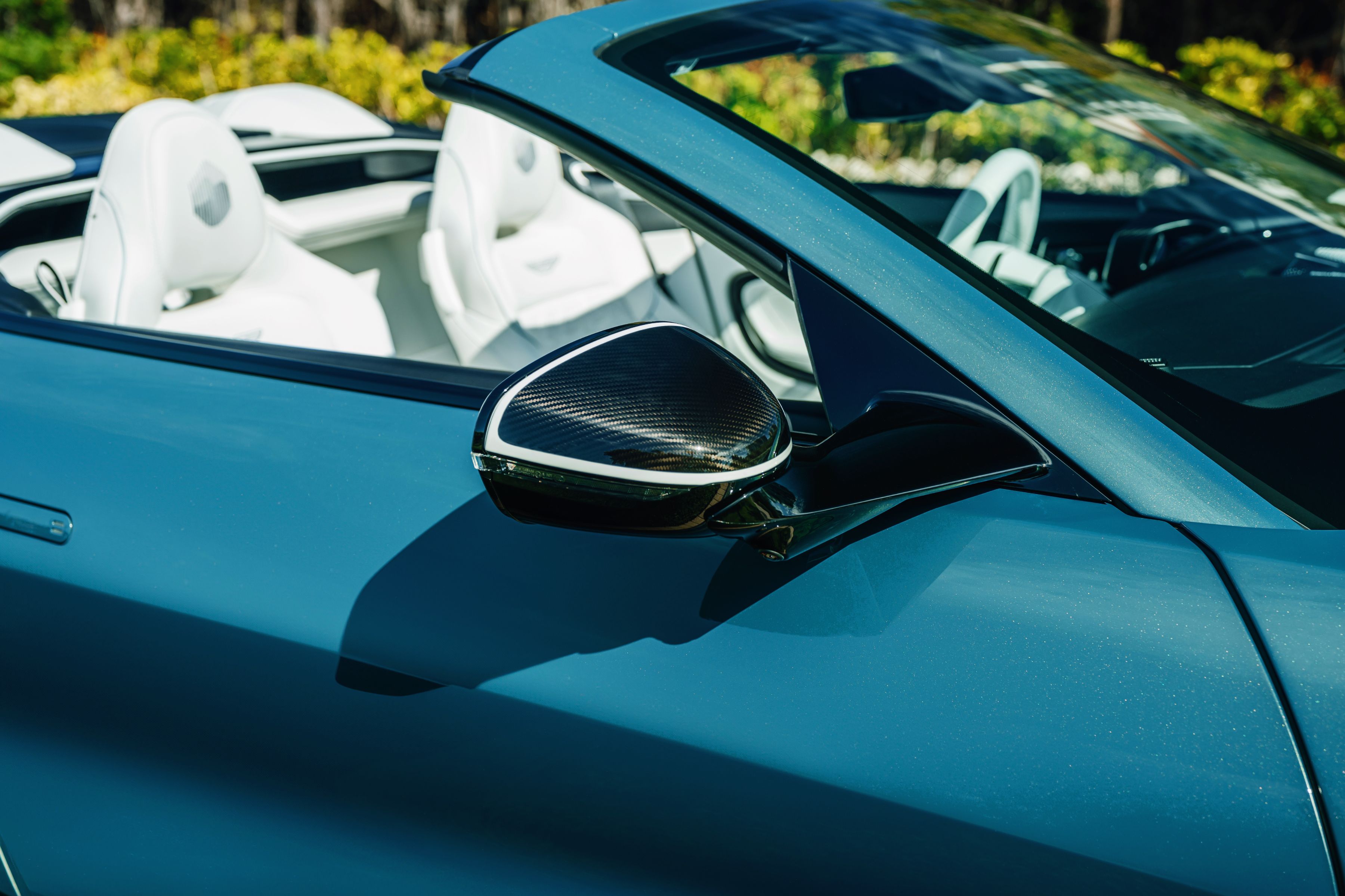 Aston Martin Wave Edition Vanquish Volante's light-filled cabin that evokes calm and balance