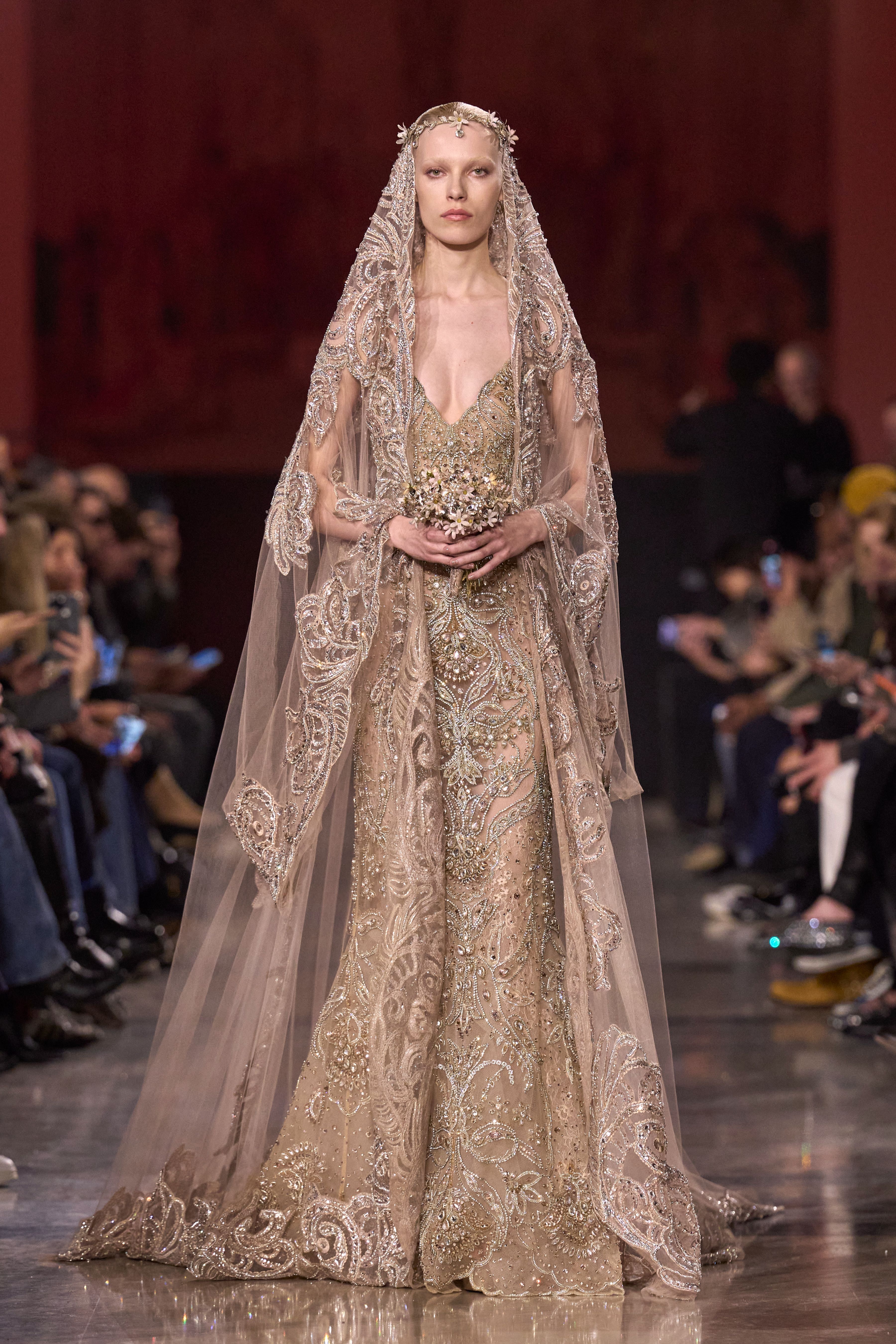 Elie Saab Haute Couture Spring Summer 2026 Collection - Golden Summer nights of 71
