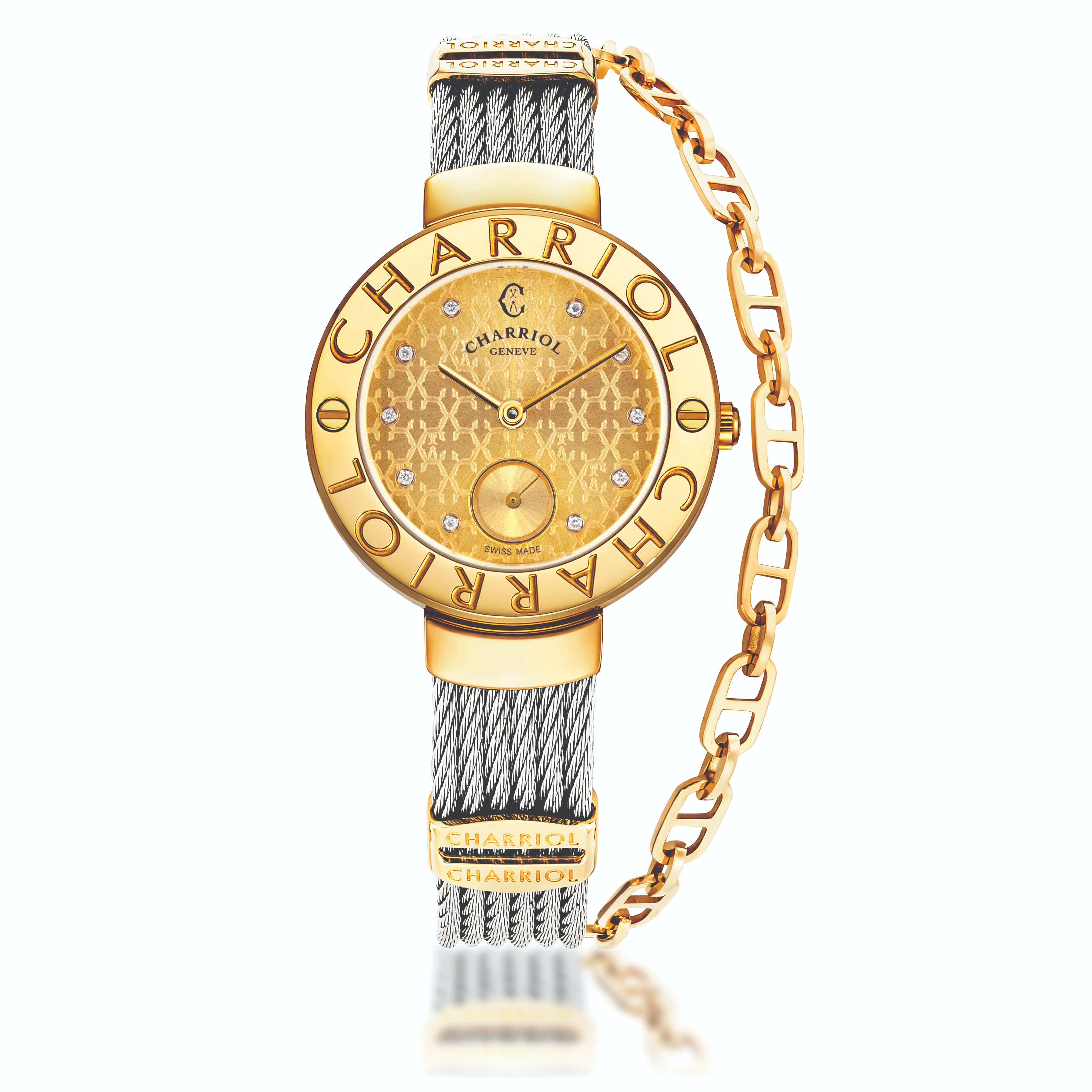 St-Tropez® Monogram 30MM Gold