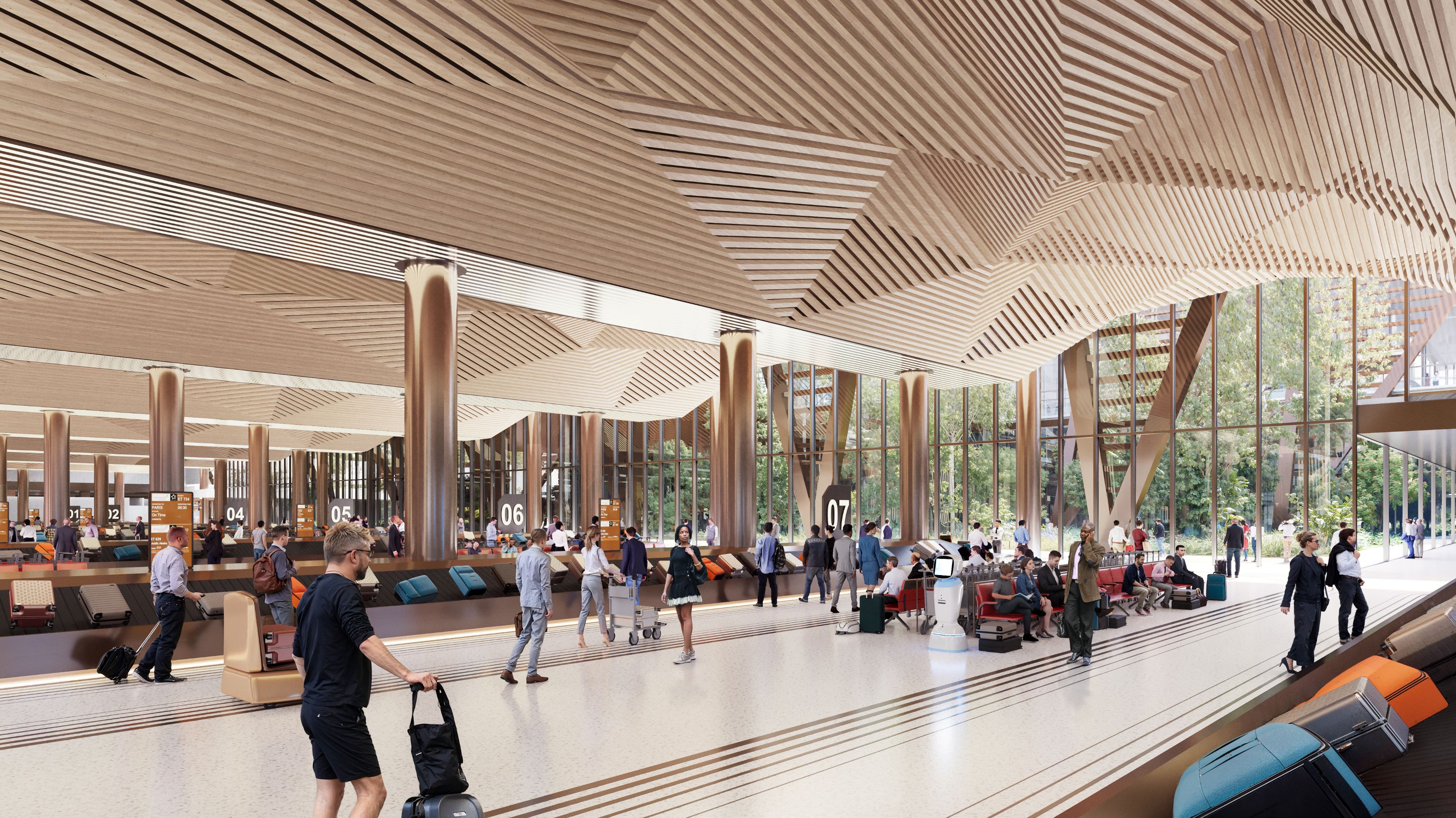 Zaha Hadid Architects Bishoftu International Airport
