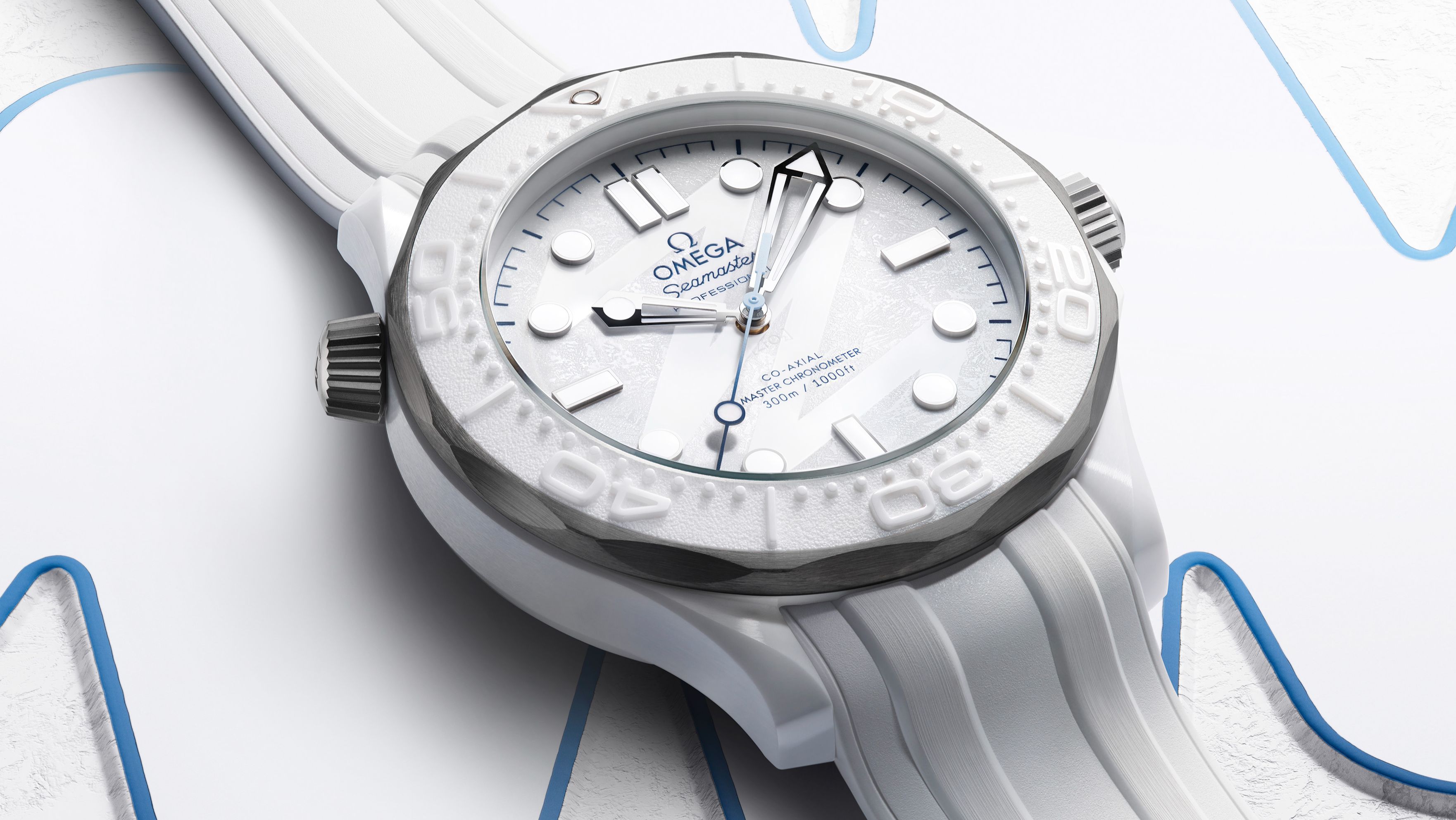 The OMEGA Seamaster Diver 300M Milano Cortina, Italy 2026