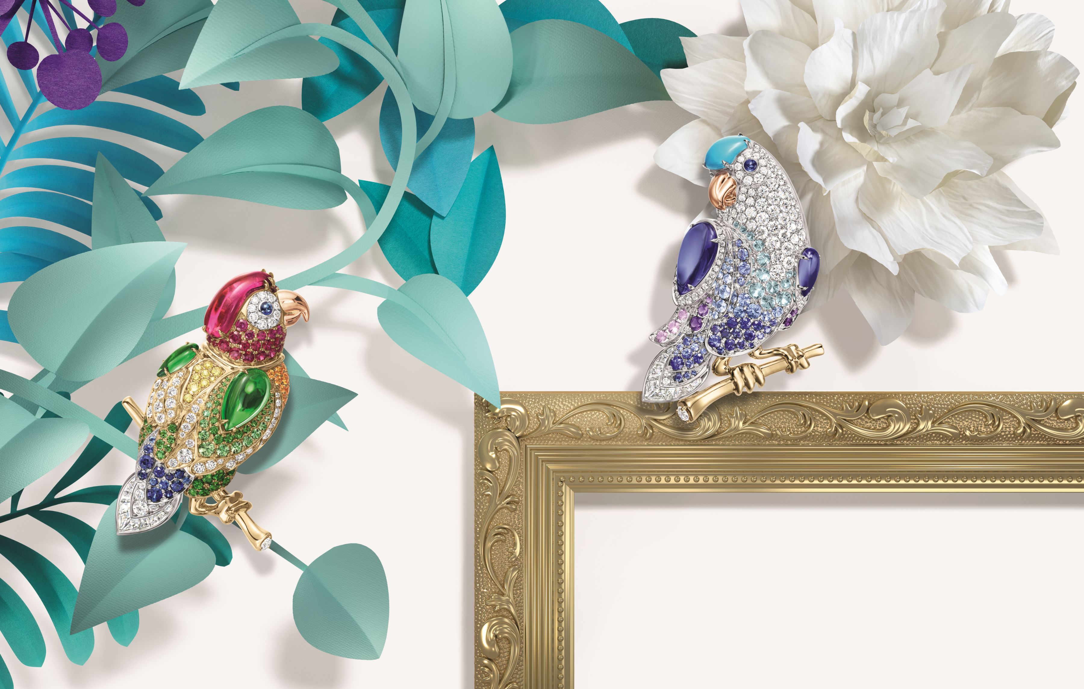 Harry Winston Love Bird Brooches
