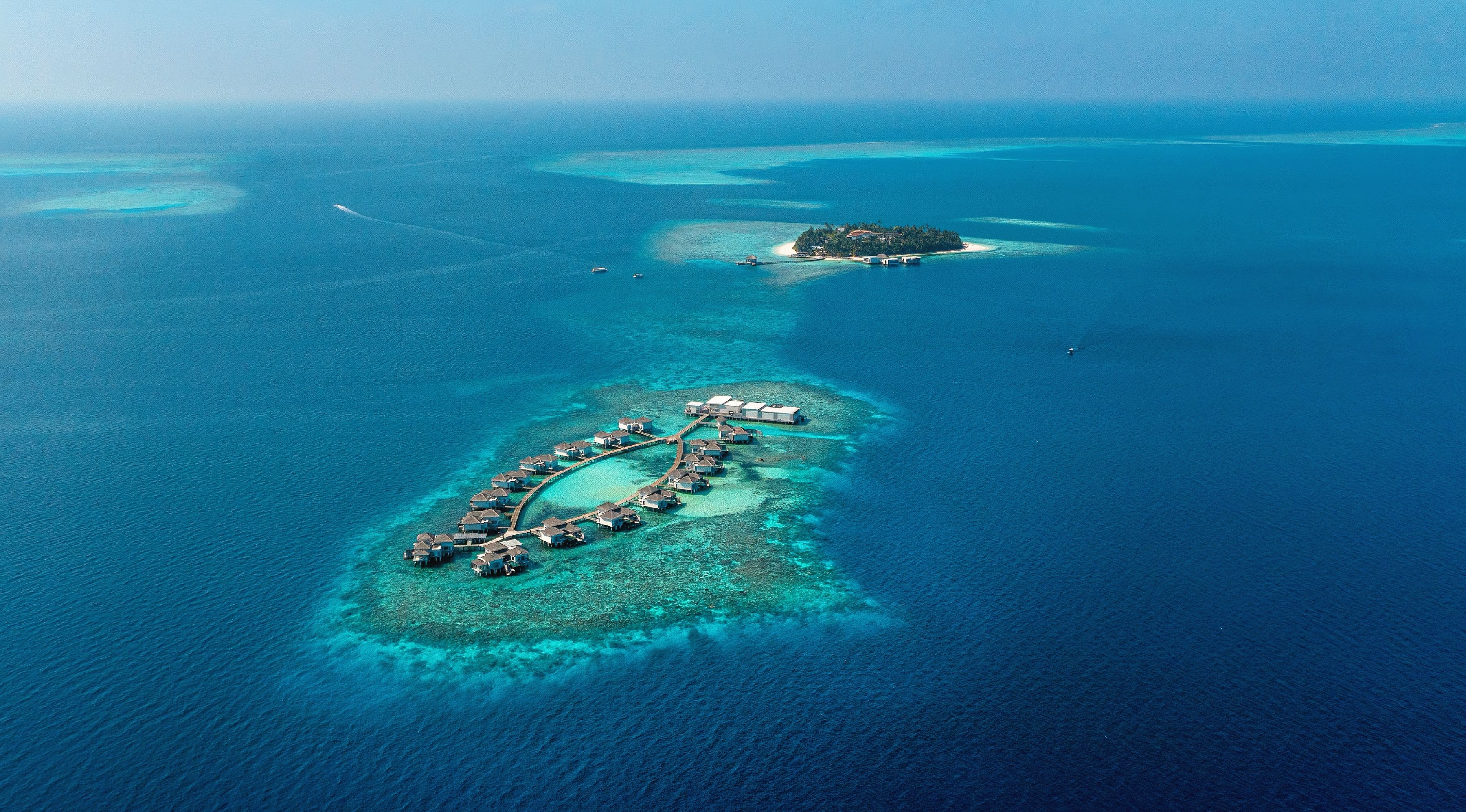 The Halcyon Private Isles Maldives, Autograph Collection - Aerial shot