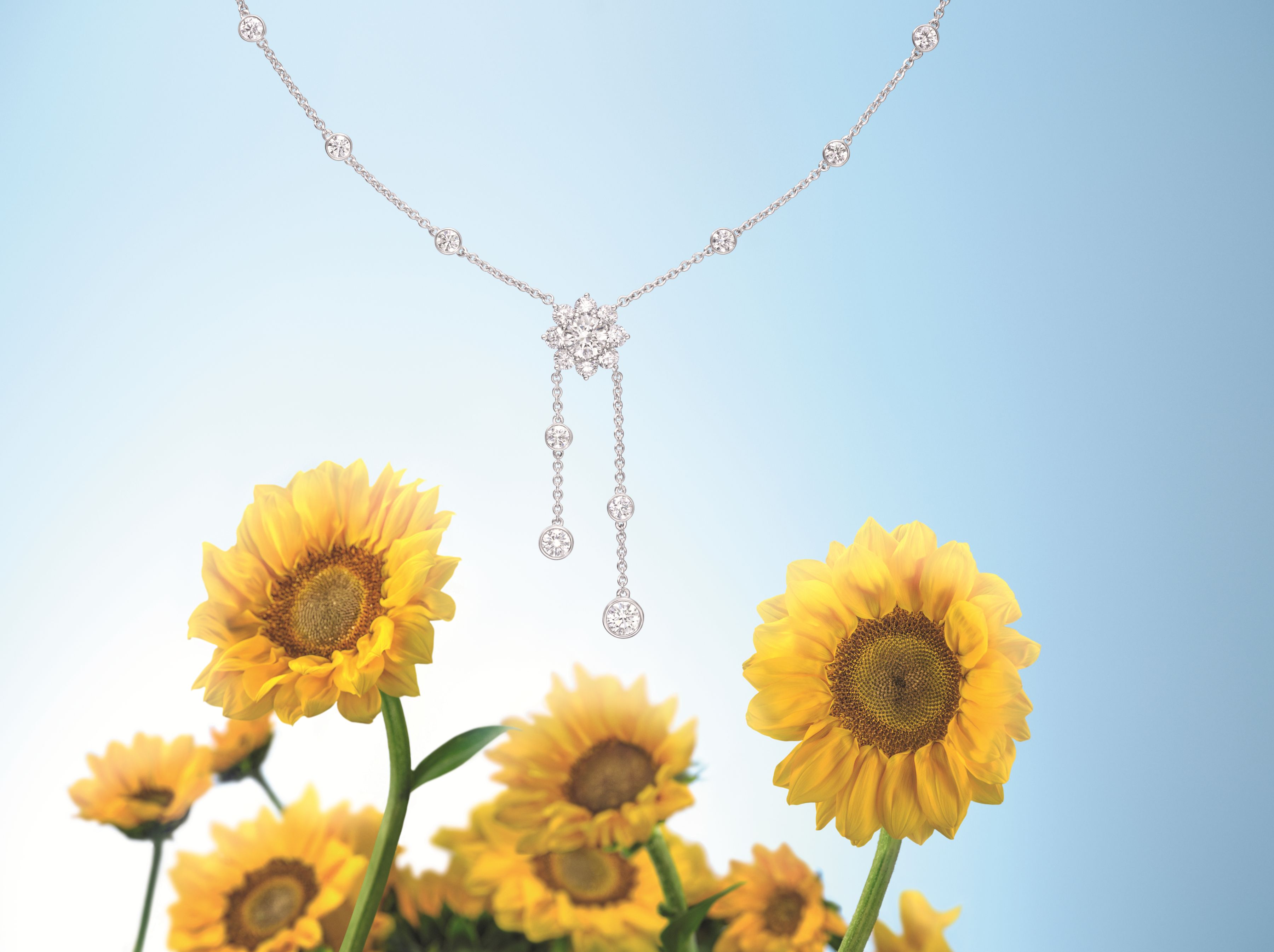 Harry Winston Jewelry Sunflower Collection