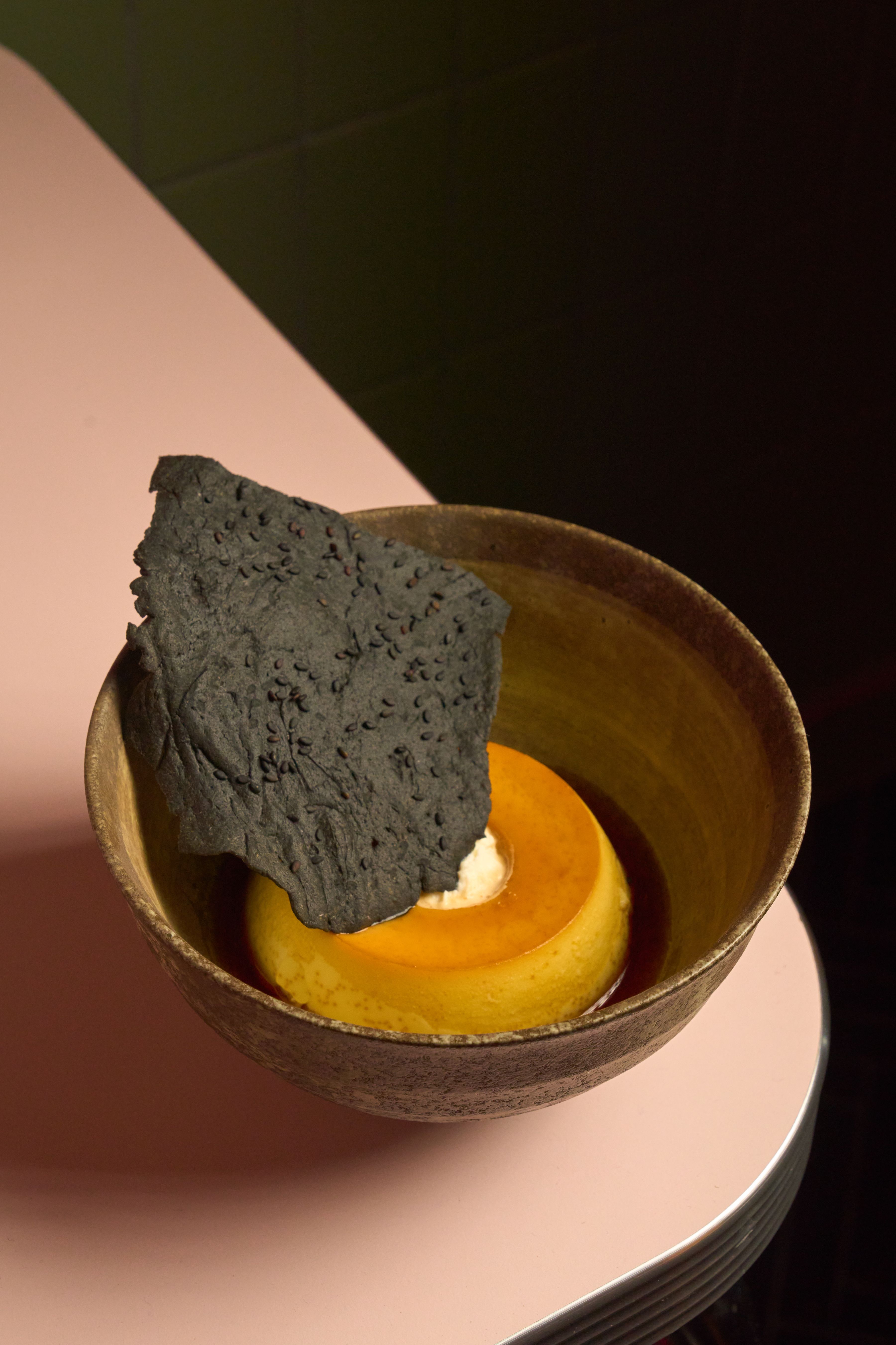 Miso Ginger Flan