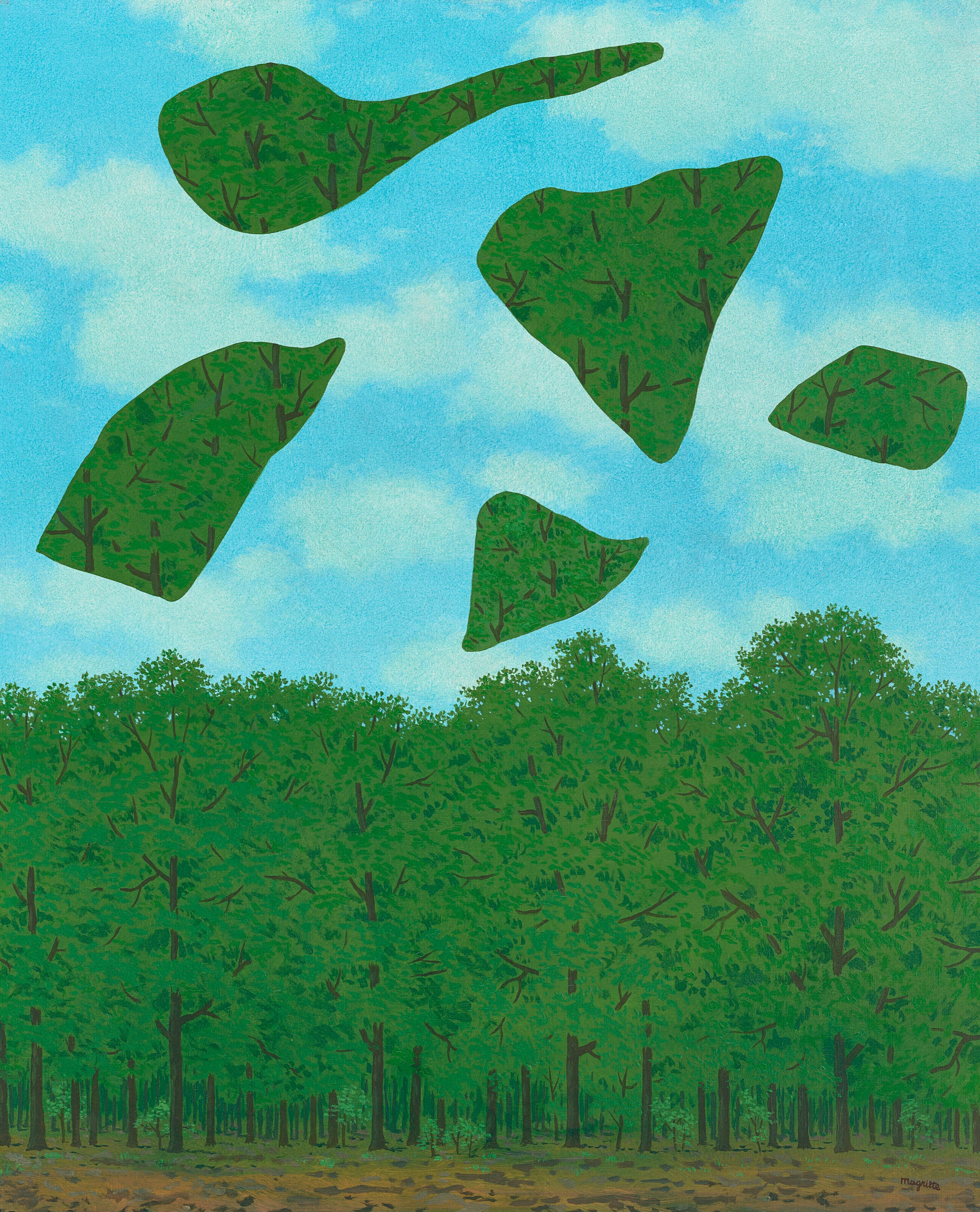 RENÉ MAGRITTE Le choeur des sphinges, 1964. Estimate: £5,000,000-8,000,000..