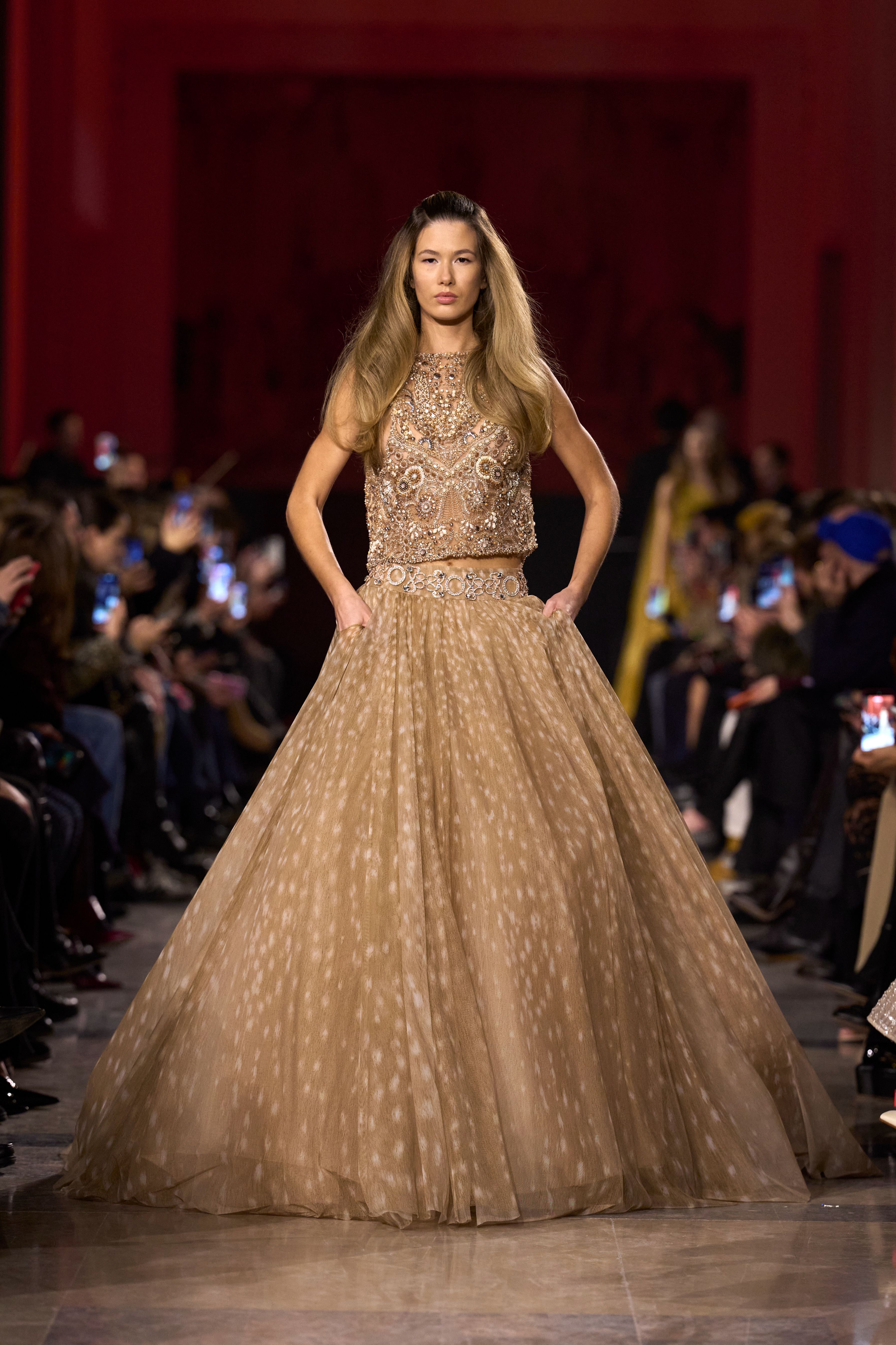 Elie Saab Haute Couture Spring Summer 2026 Collection - Golden Summer nights of 71