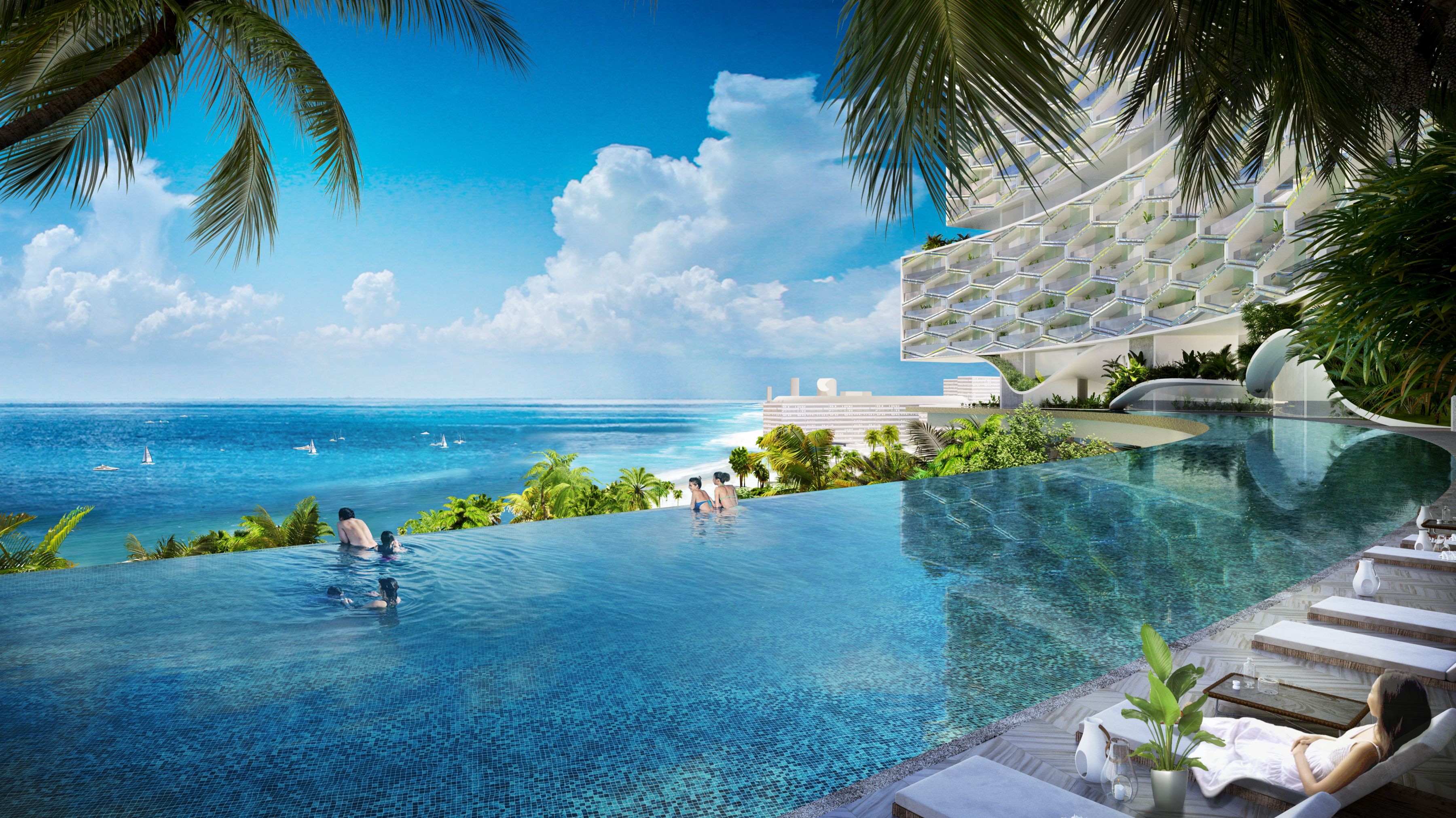 Sanya Horizons by Ole Scheeren - Horizon Pool
