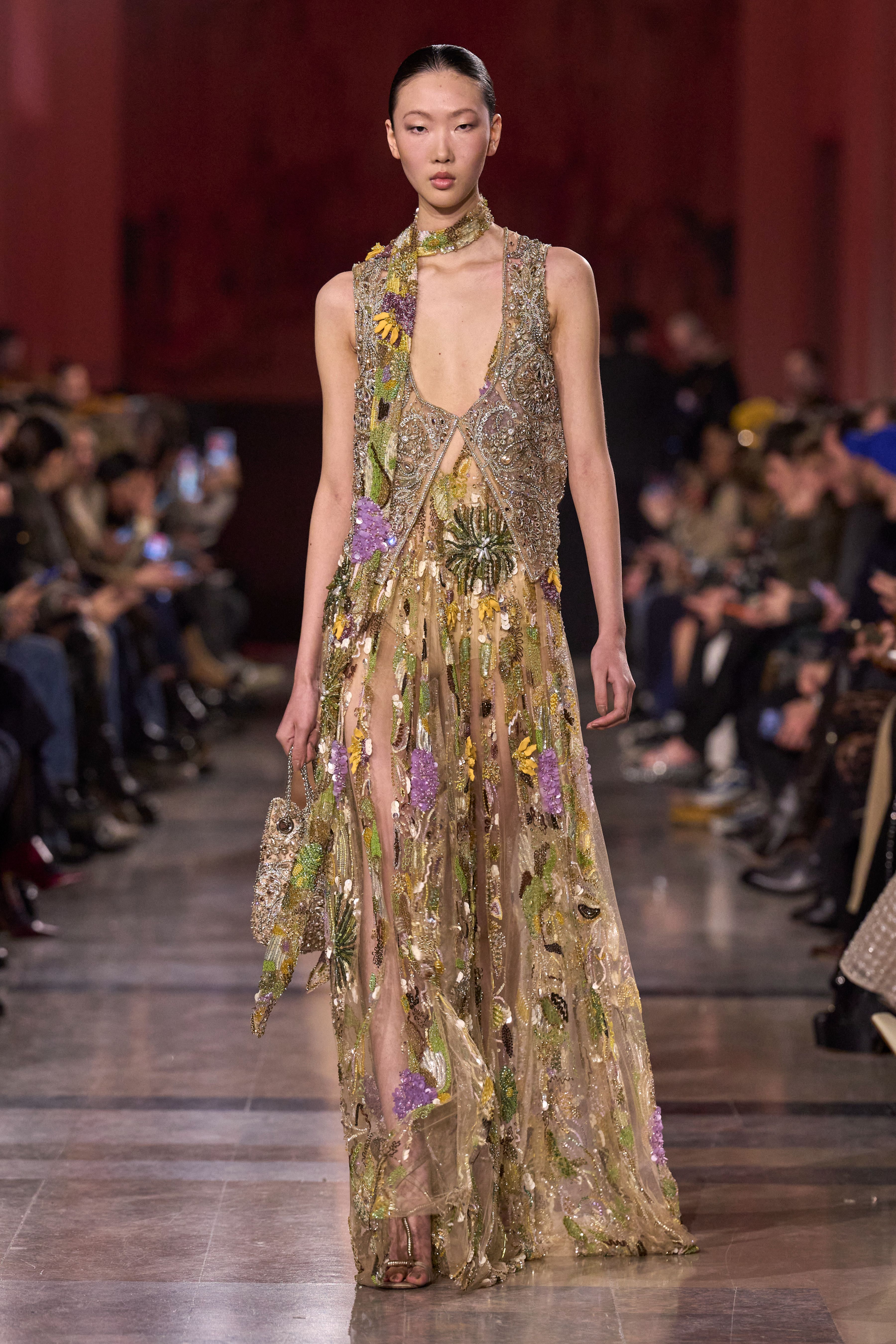 Elie Saab Haute Couture Spring Summer 2026 Collection - Golden Summer nights of 71