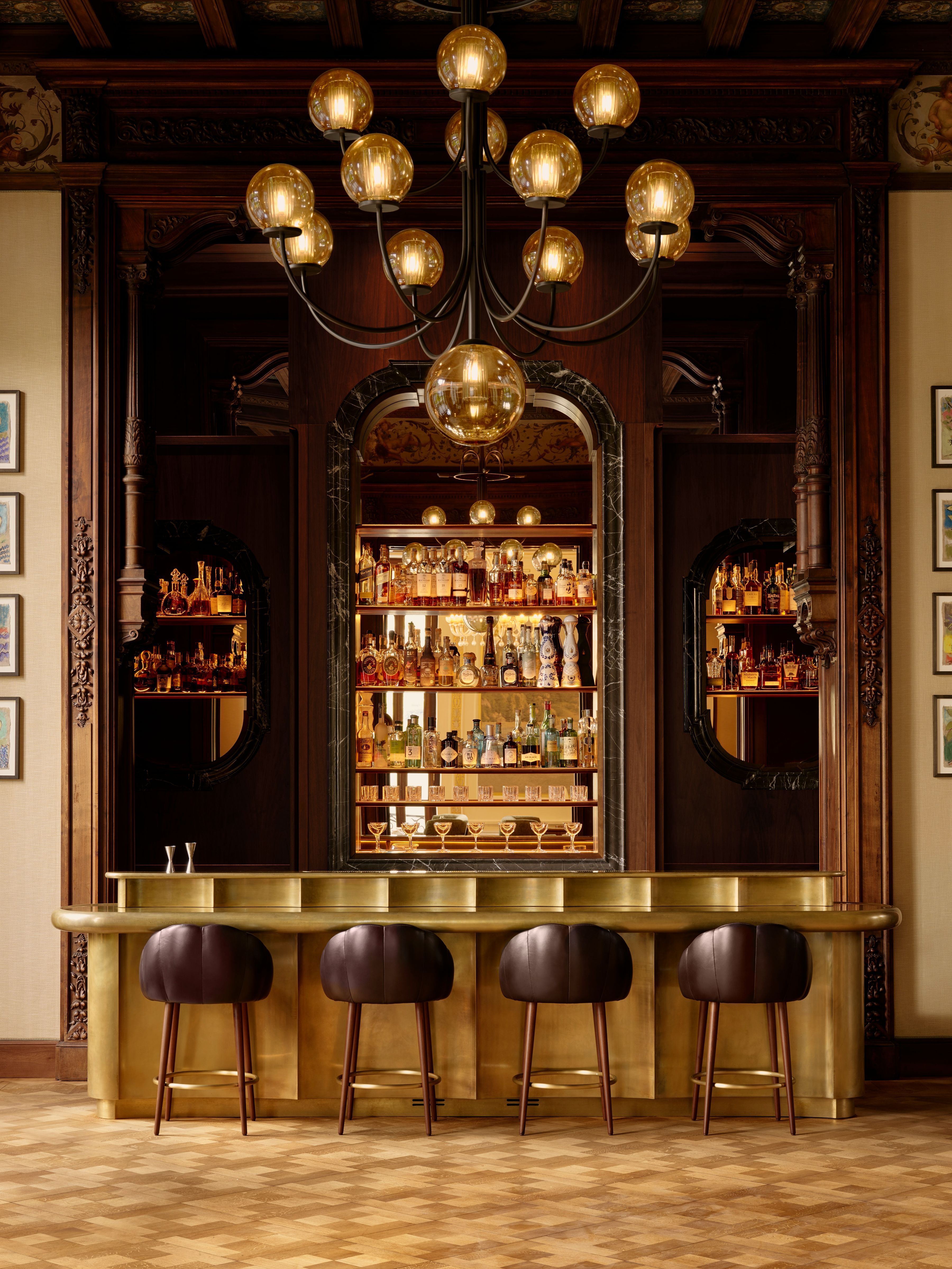 Herzog & de Meuron interiors - Villa Roccabruna Bar & Bistro, Blevio, Como, Italy