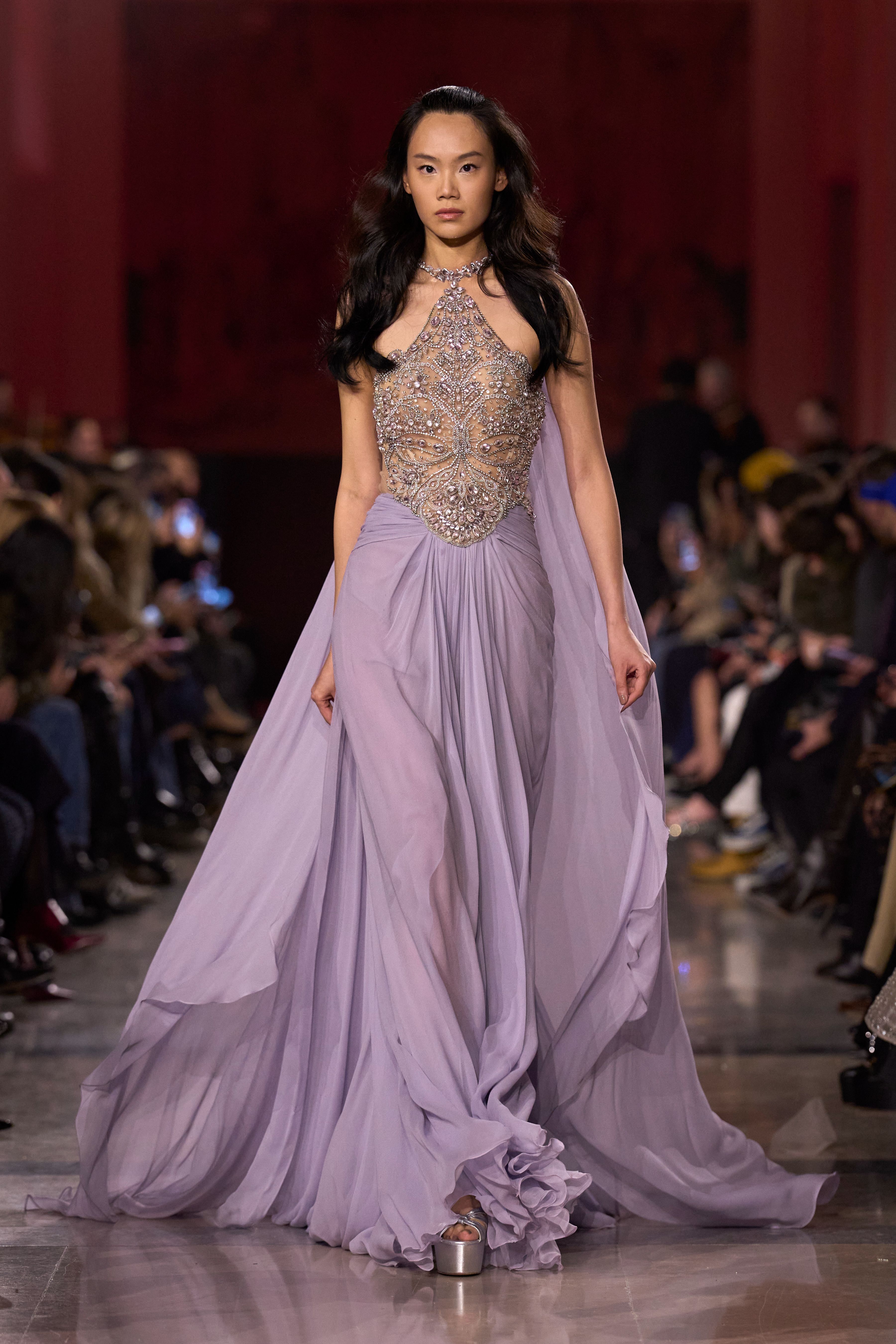 Elie Saab Haute Couture Spring Summer 2026 Collection - Golden Summer nights of 71