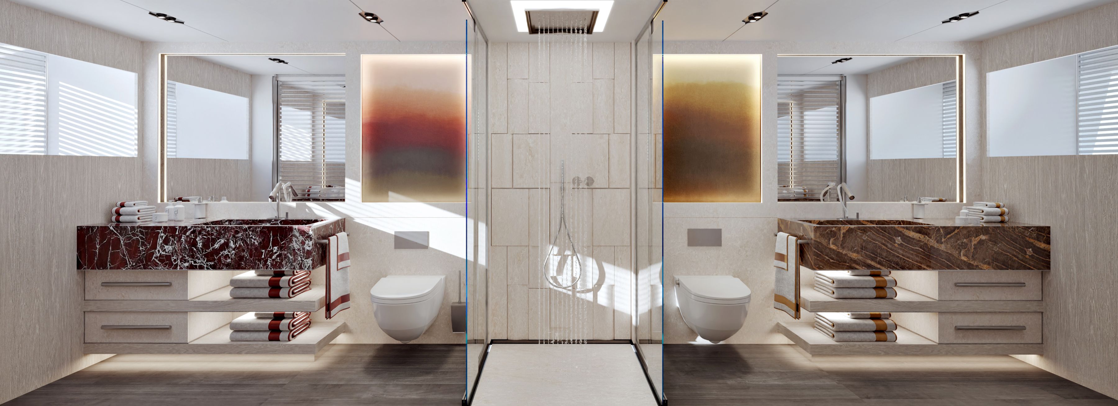 Cantieri Di Pisa, Akhir 44 Owner's Bathroom