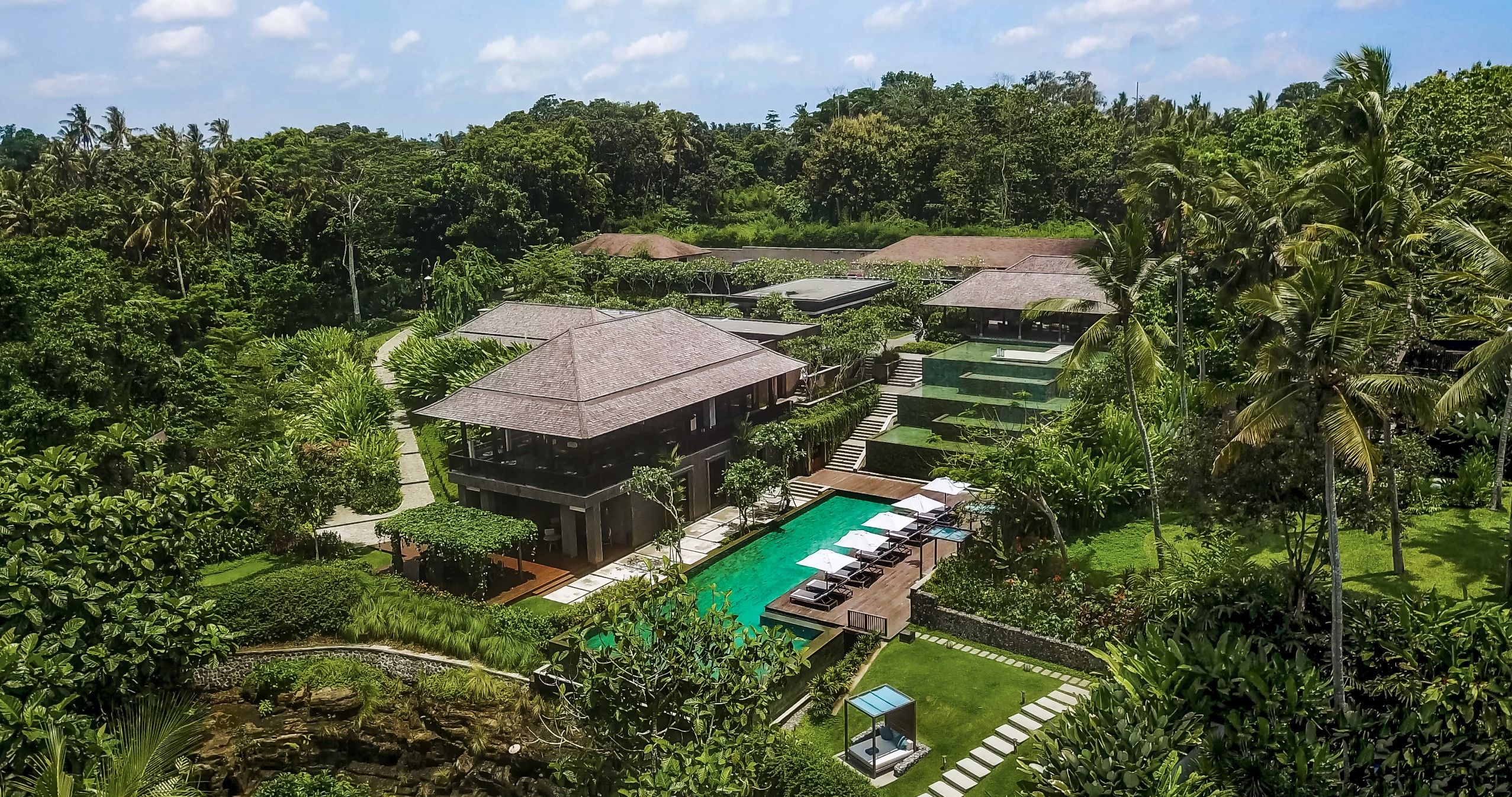 Nirjhara, a blend of modern architecture, beautiful scenery, Swimming Pool