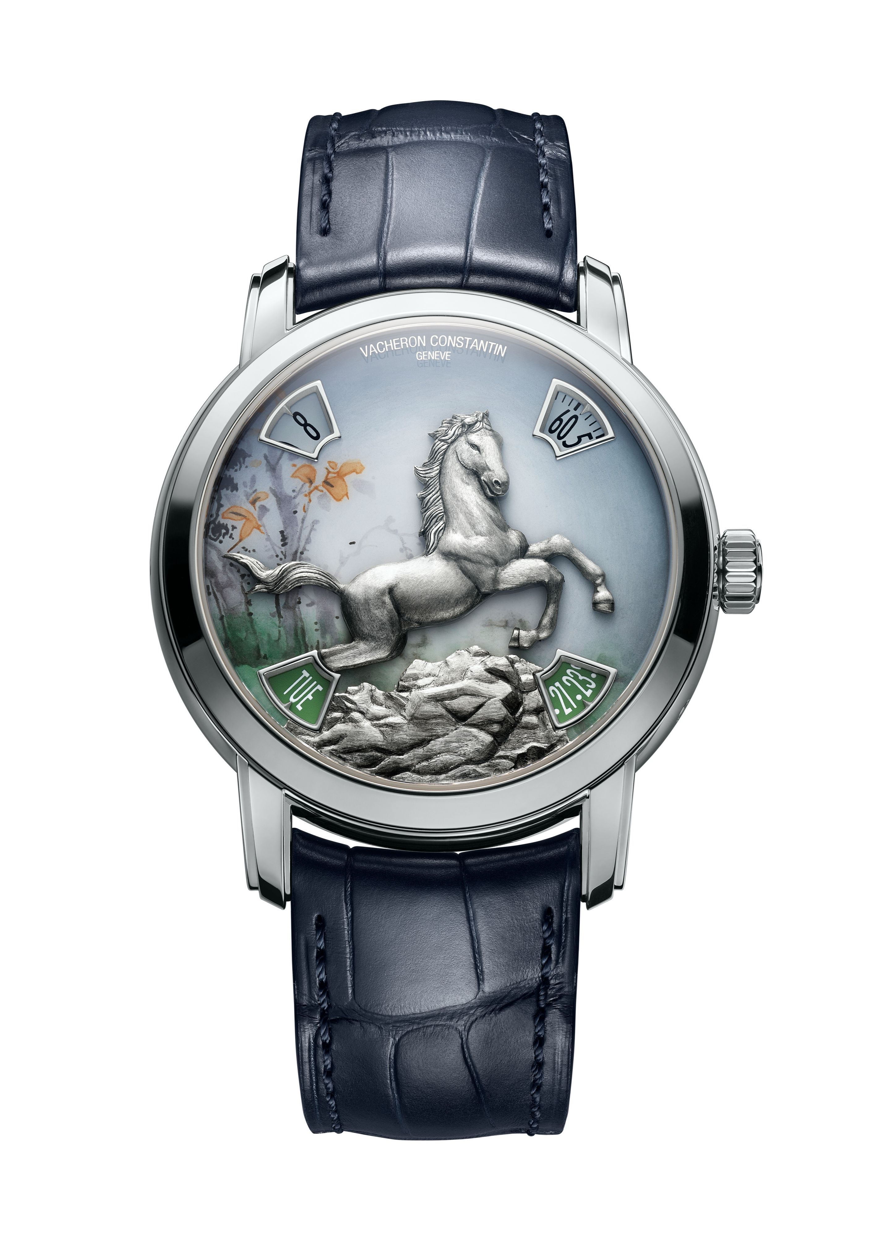 Vacheron Constantin continues its tradition with a new piece in the M&eacute;tiers d'Art The Legend of the Chinese Zodiac series, honoring its historic connection to China by celebrating the Horse sign.