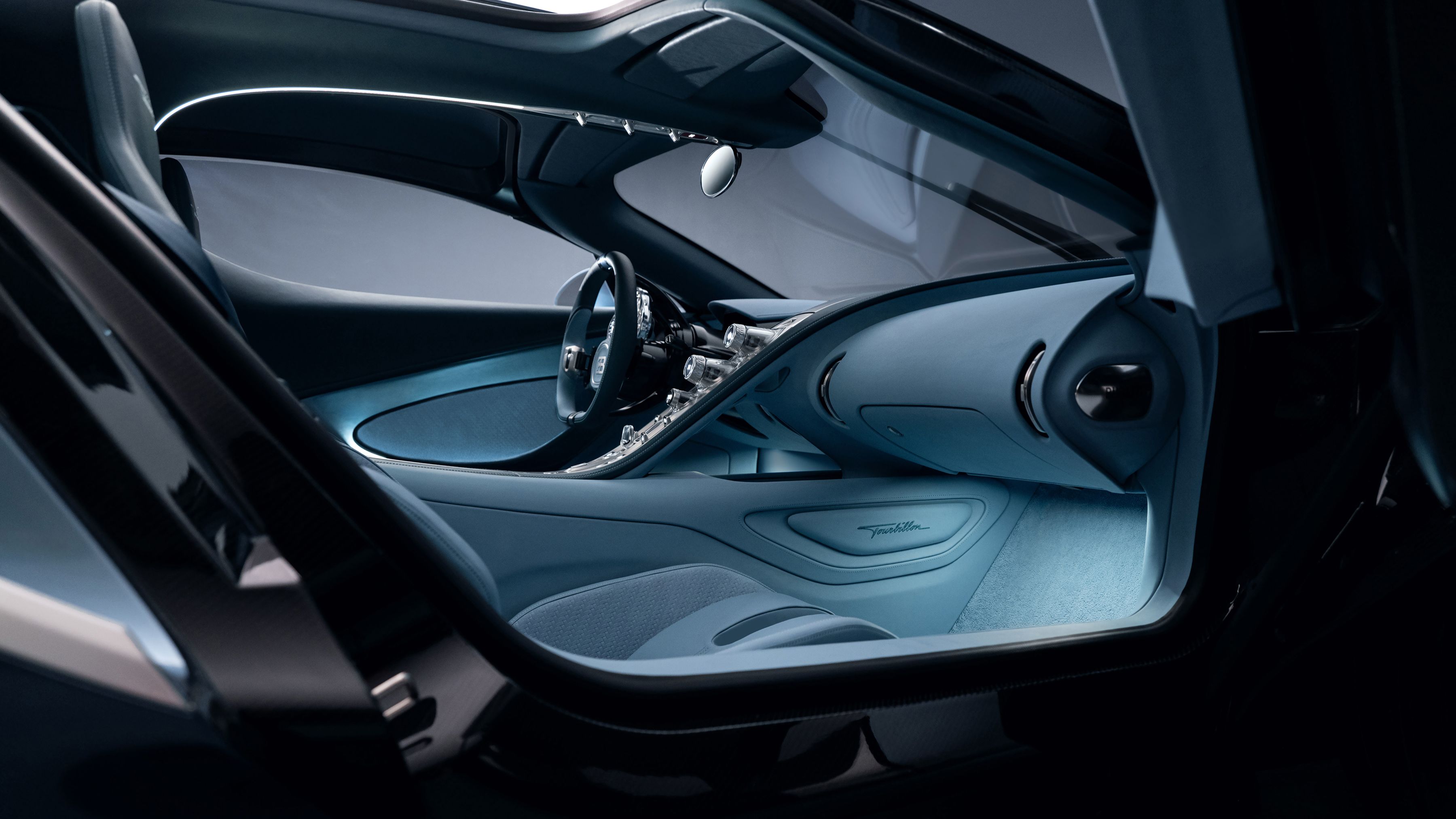Interior of the Bugatti Tourbillon