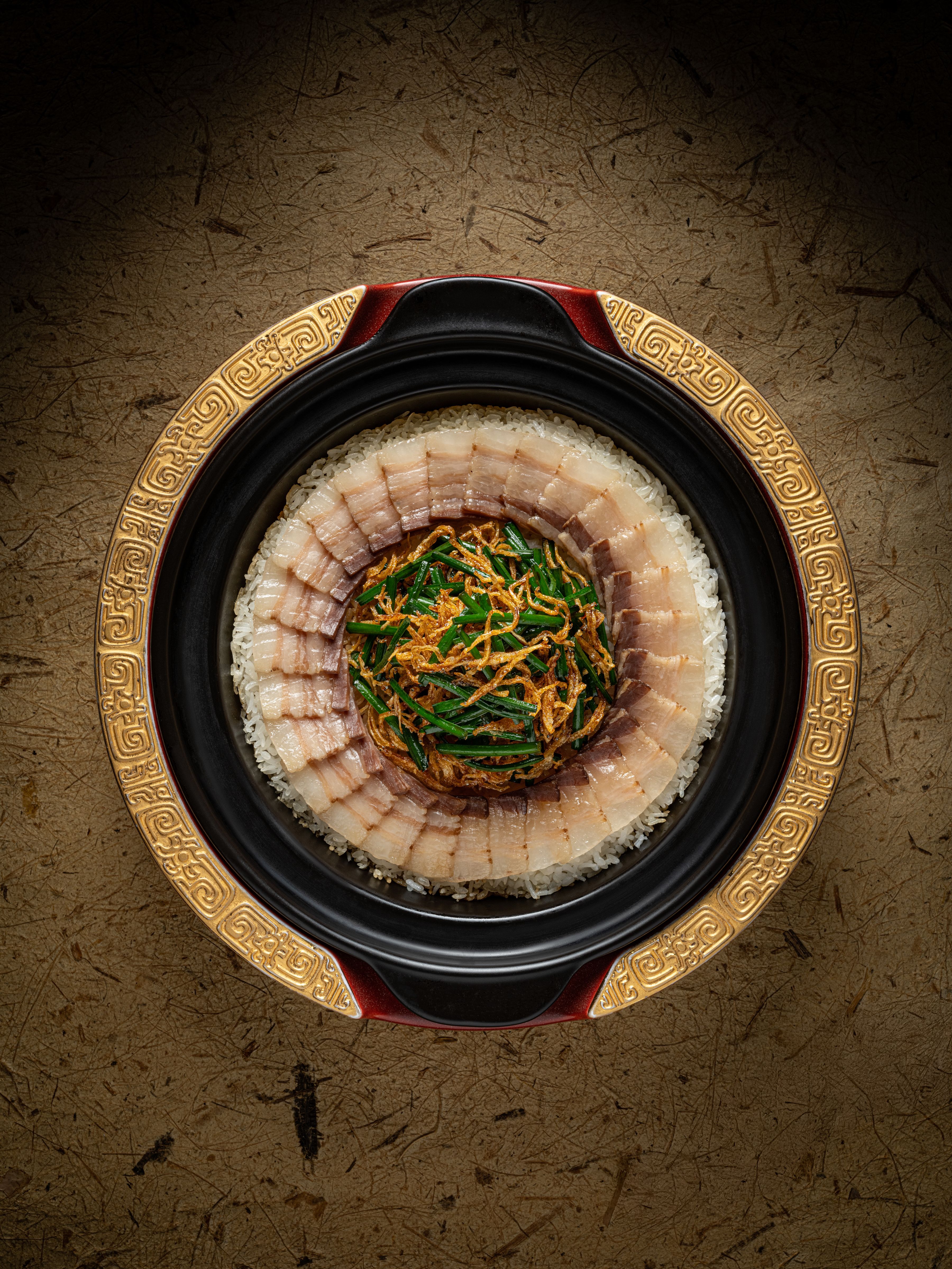WING - House Preserved Pork Clay Pot Rice with Dried Velvet Shrimp