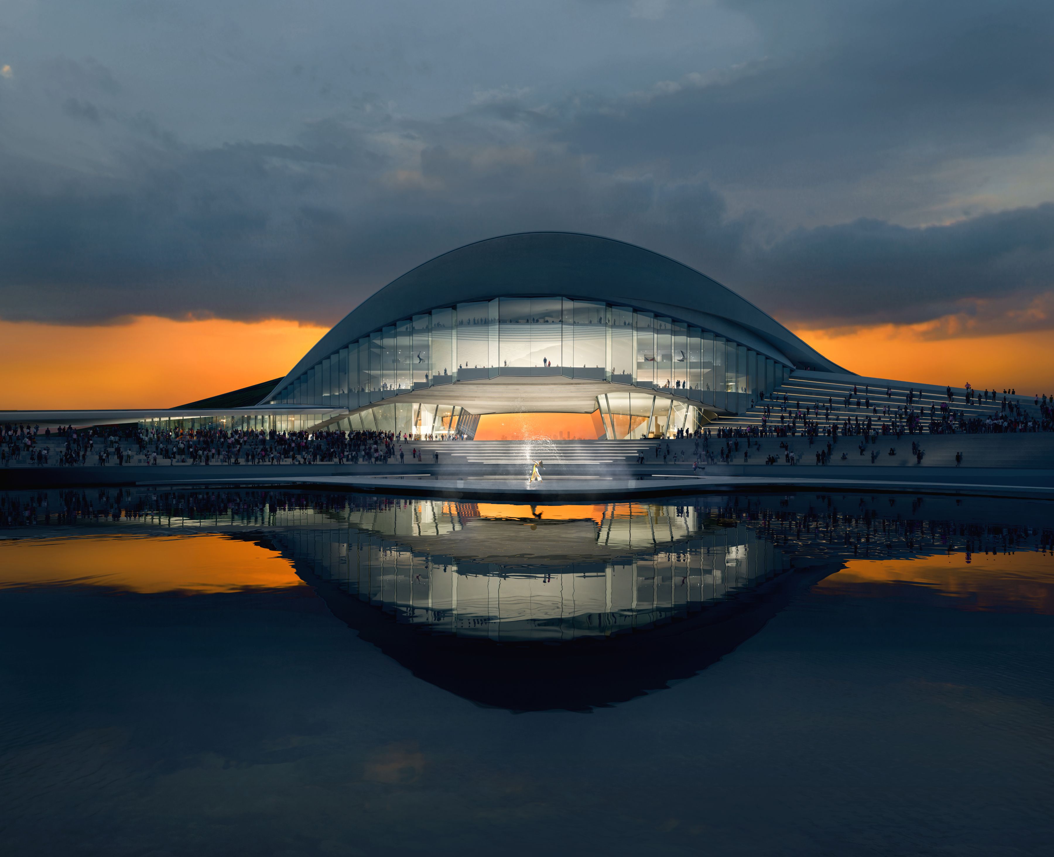 Sn&oslash;hetta designs Hangzhou Qiantang Bay Art Museum