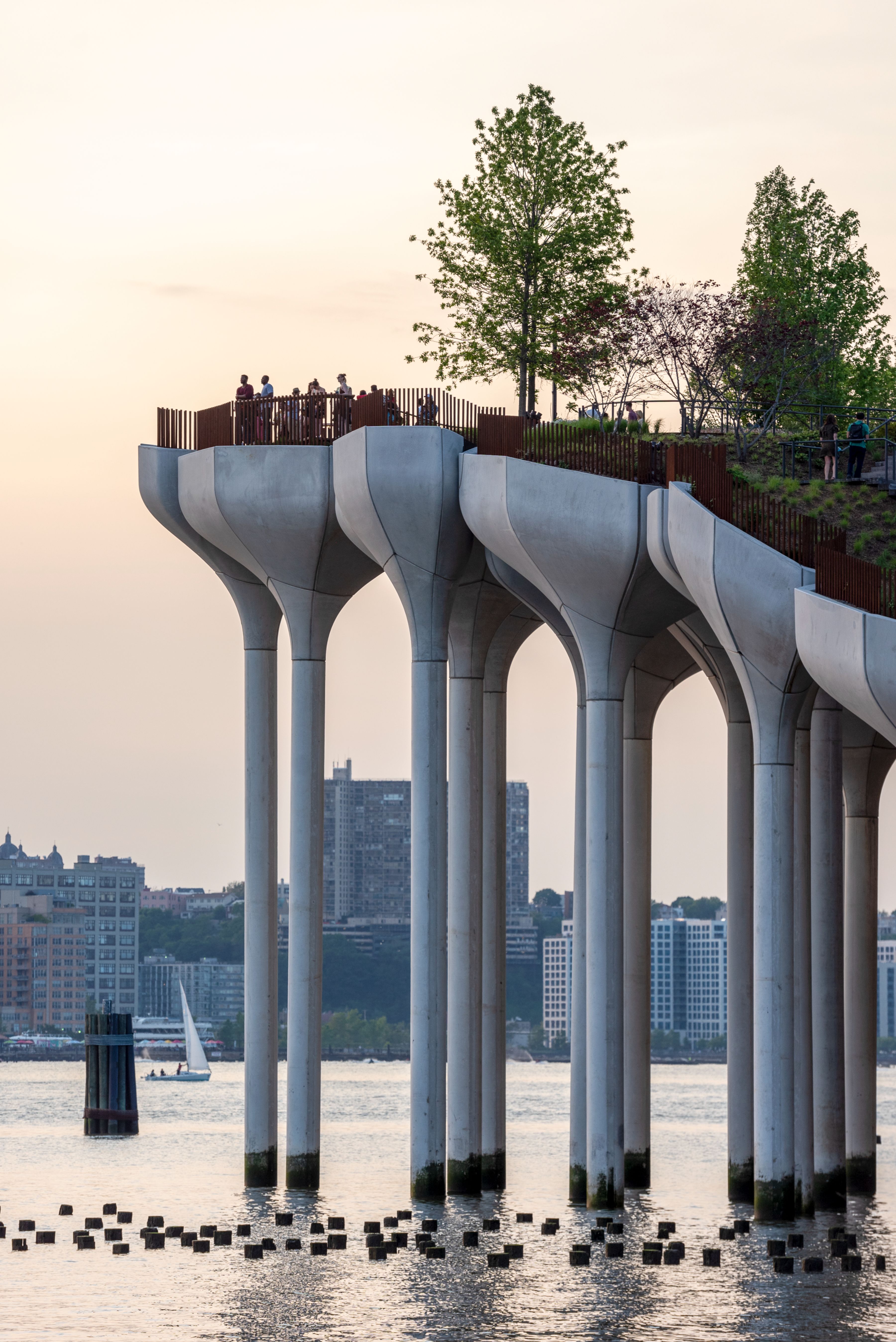 Heatherwick Architects created Little Island, a new public park on the Hudson River that serves as a sanctuary for both people and wildlife.