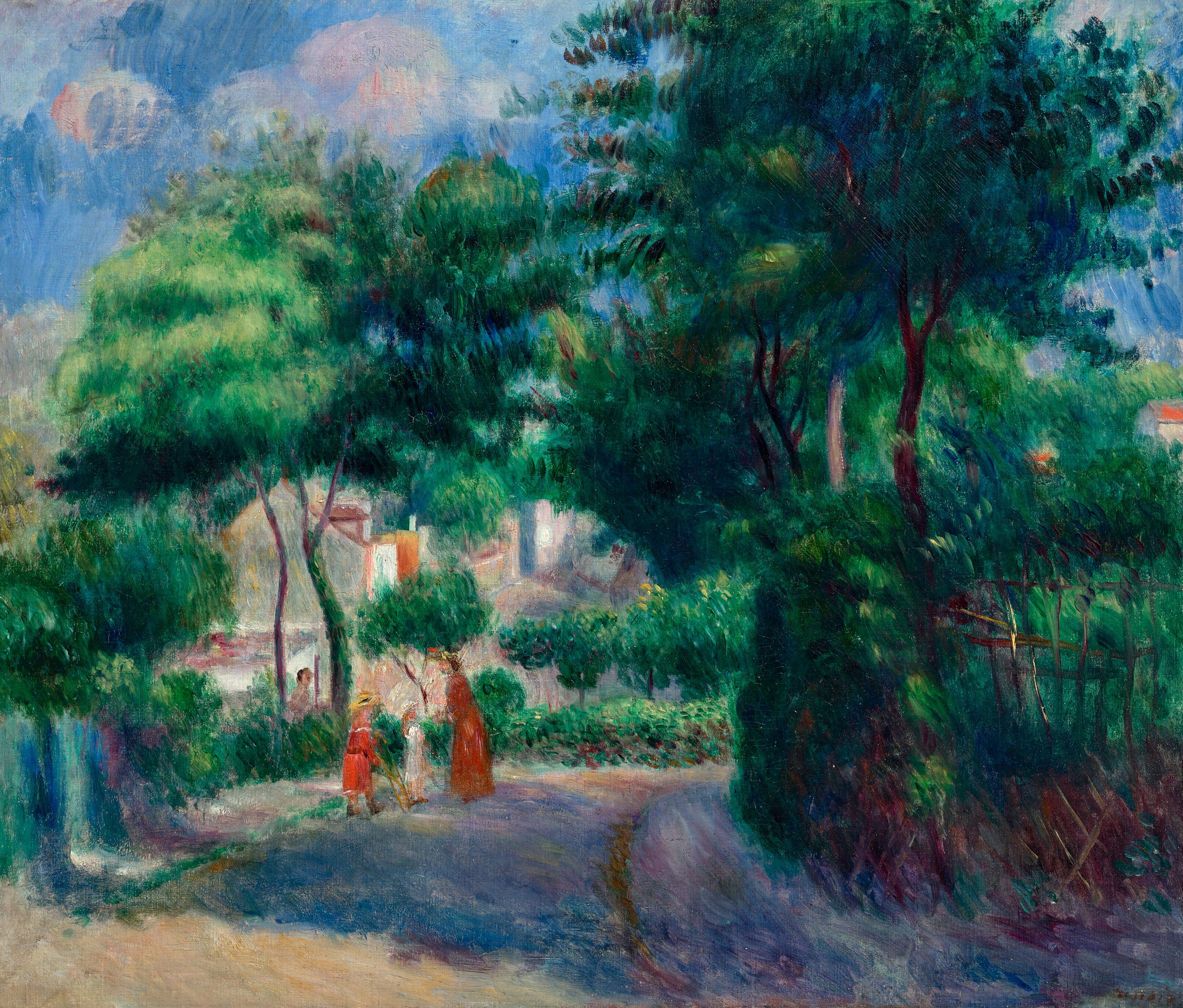 PIERRE-AUGUSTE RENOIR La promenade à Montmartre, circa 1890. Estimate: £700,000-1,000,000.