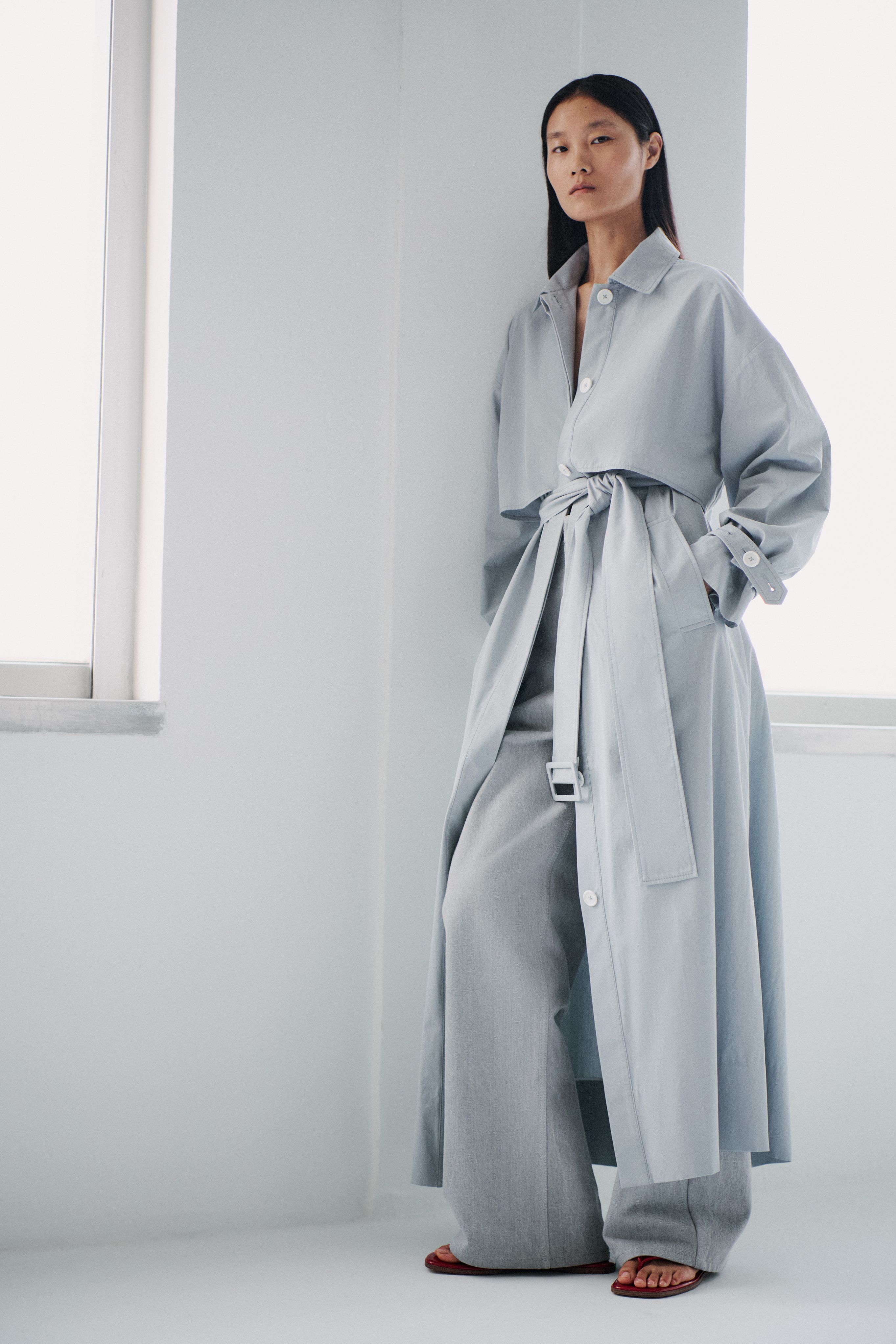 From sarouel trousers to draped trenches, SS26 celebrates Japanese philosophy in motion.