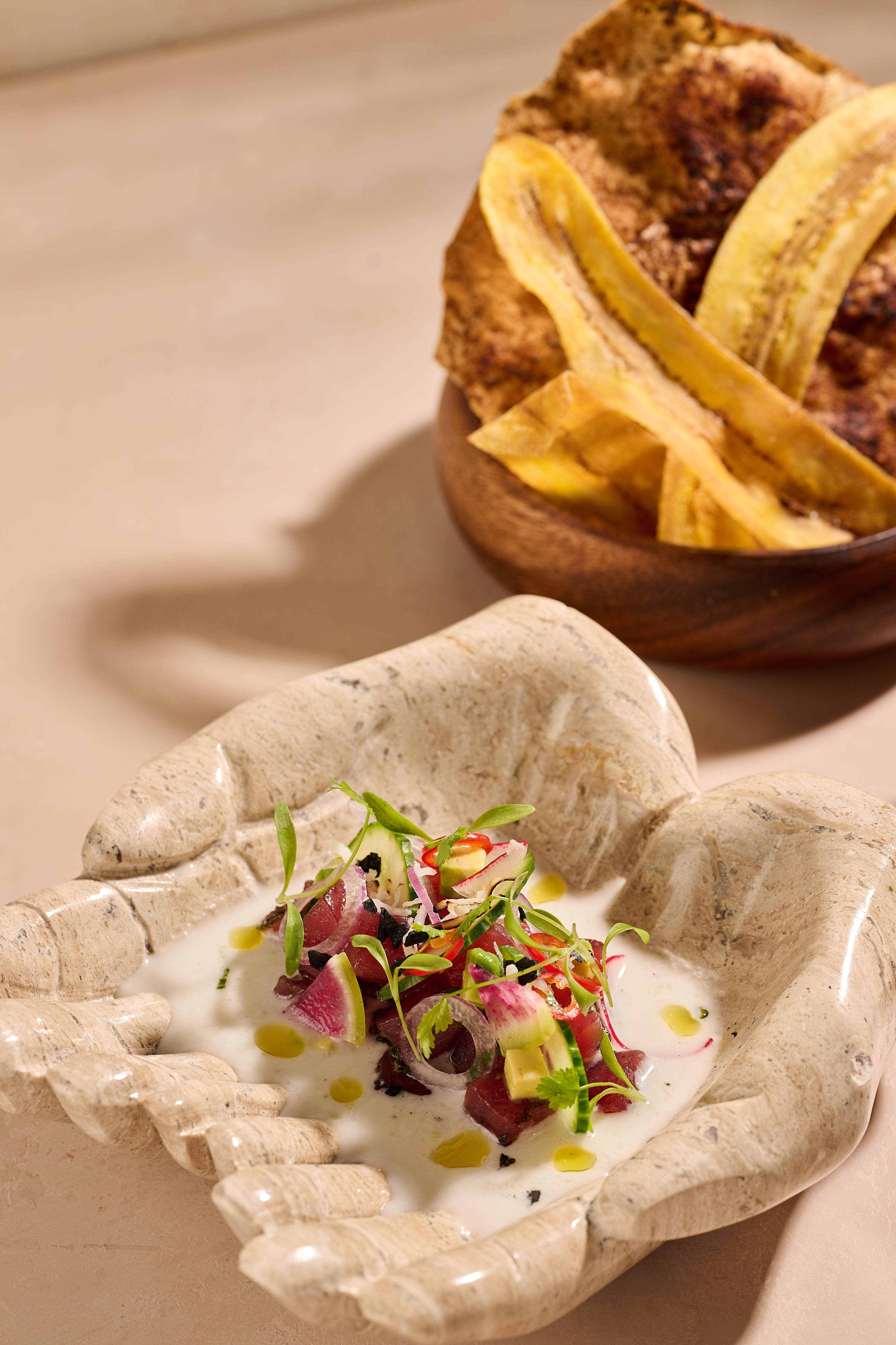 Coconut Ceviche at Toro Toro.