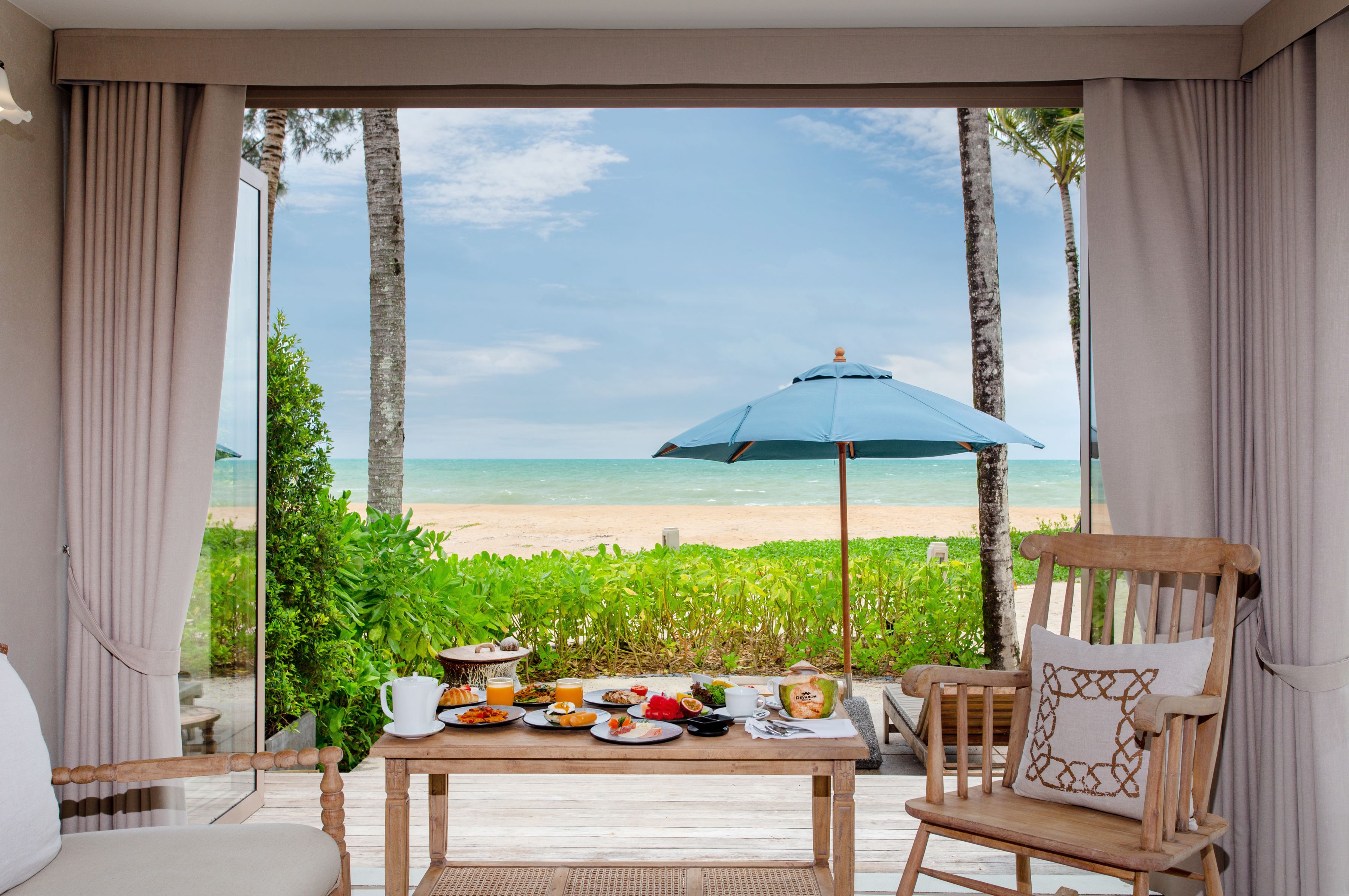 Devasom Khao Lak in Thailand - In Villa Breakfast