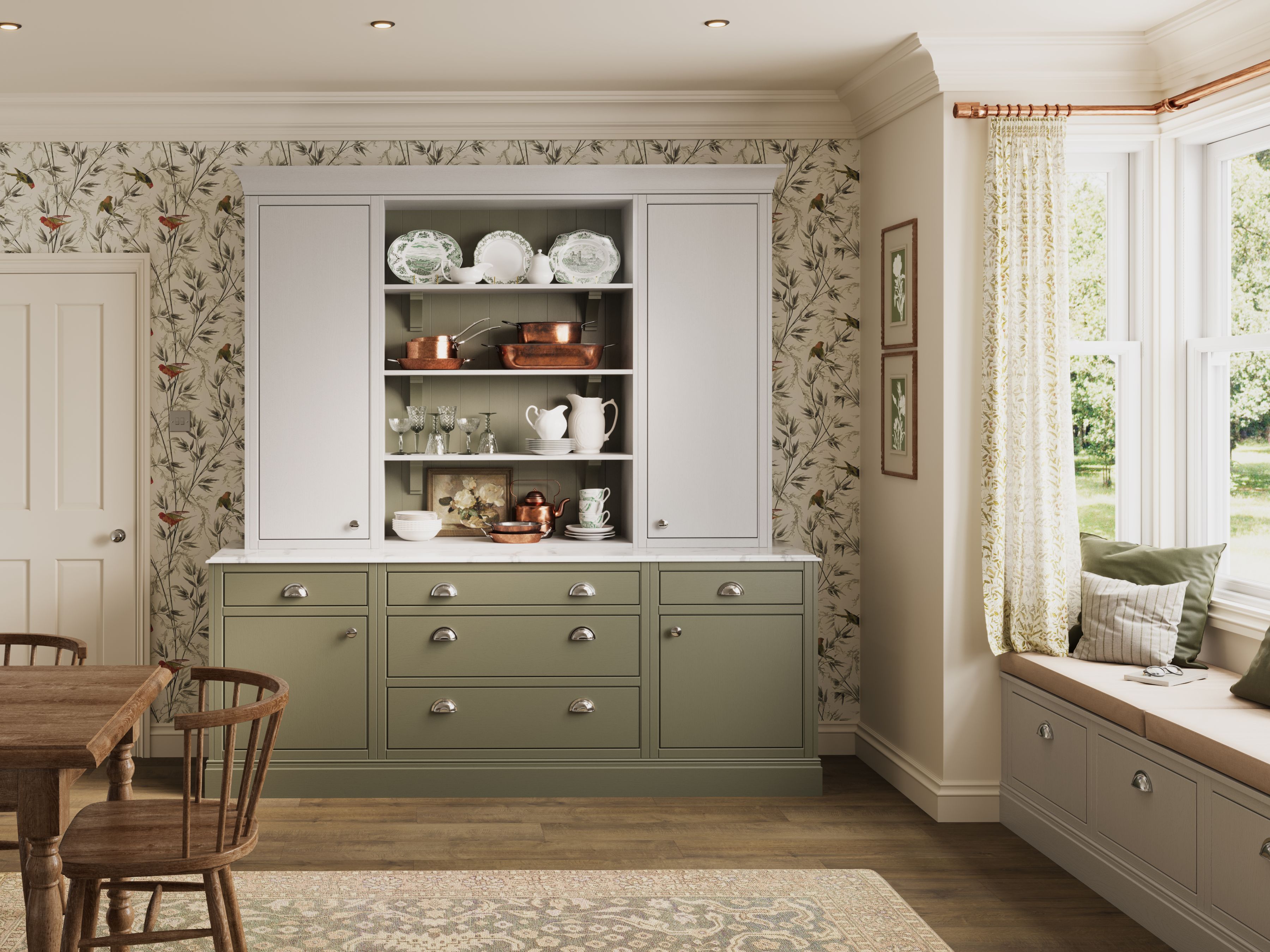 National Trust Attingham dresser in Willow Harbour