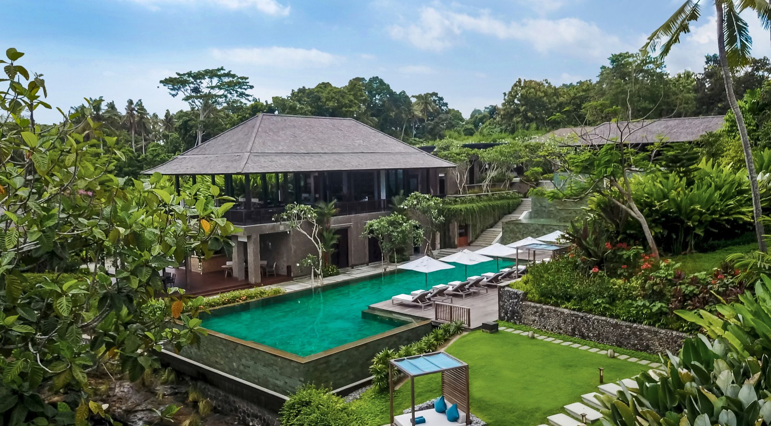 Nirjhara, a blend of modern architecture, beautiful scenery, Swimming Pool