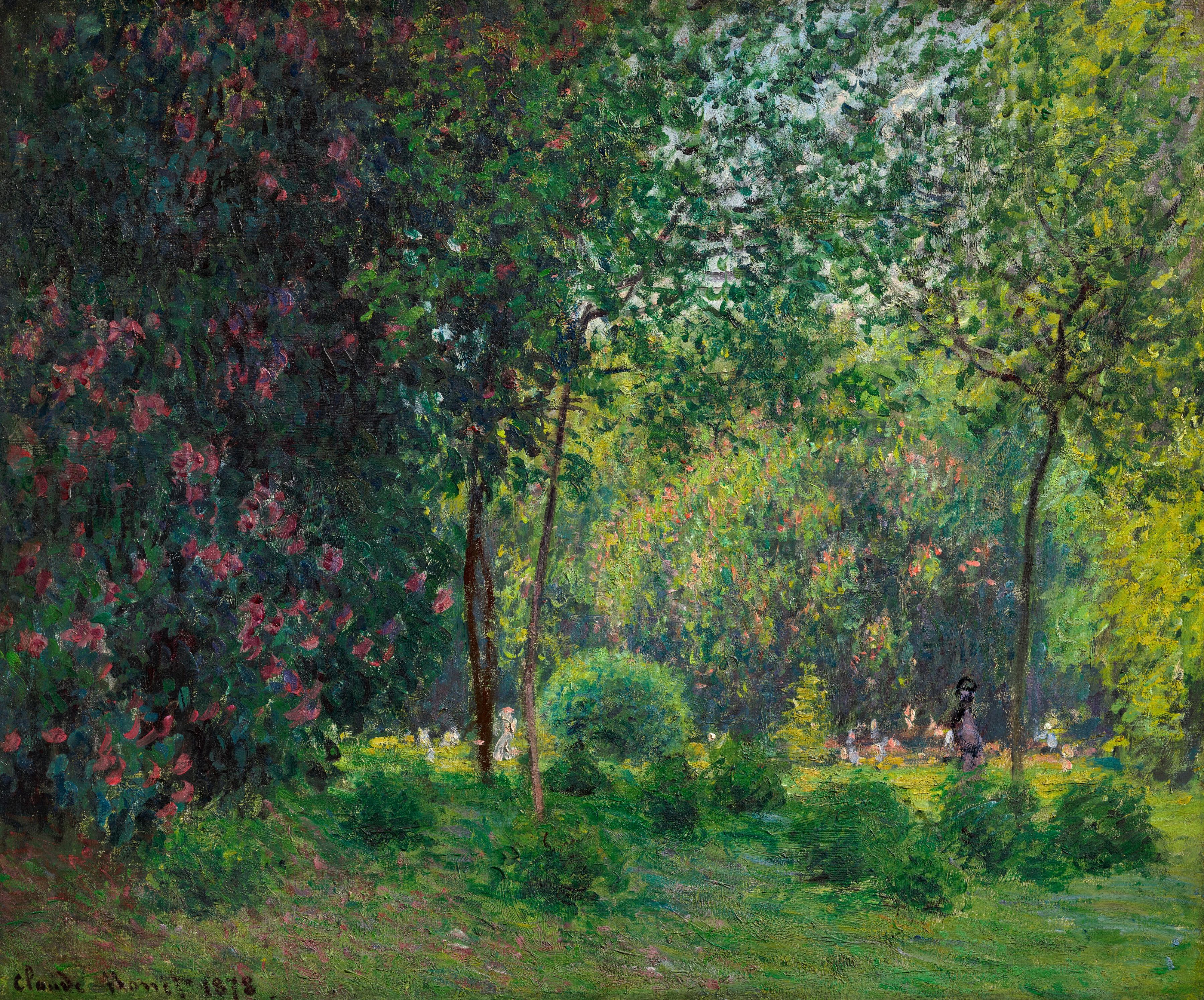 CLAUDE MONET Le Parc Monceau, 1878. Estimate: £5,500,000–8,500,000.