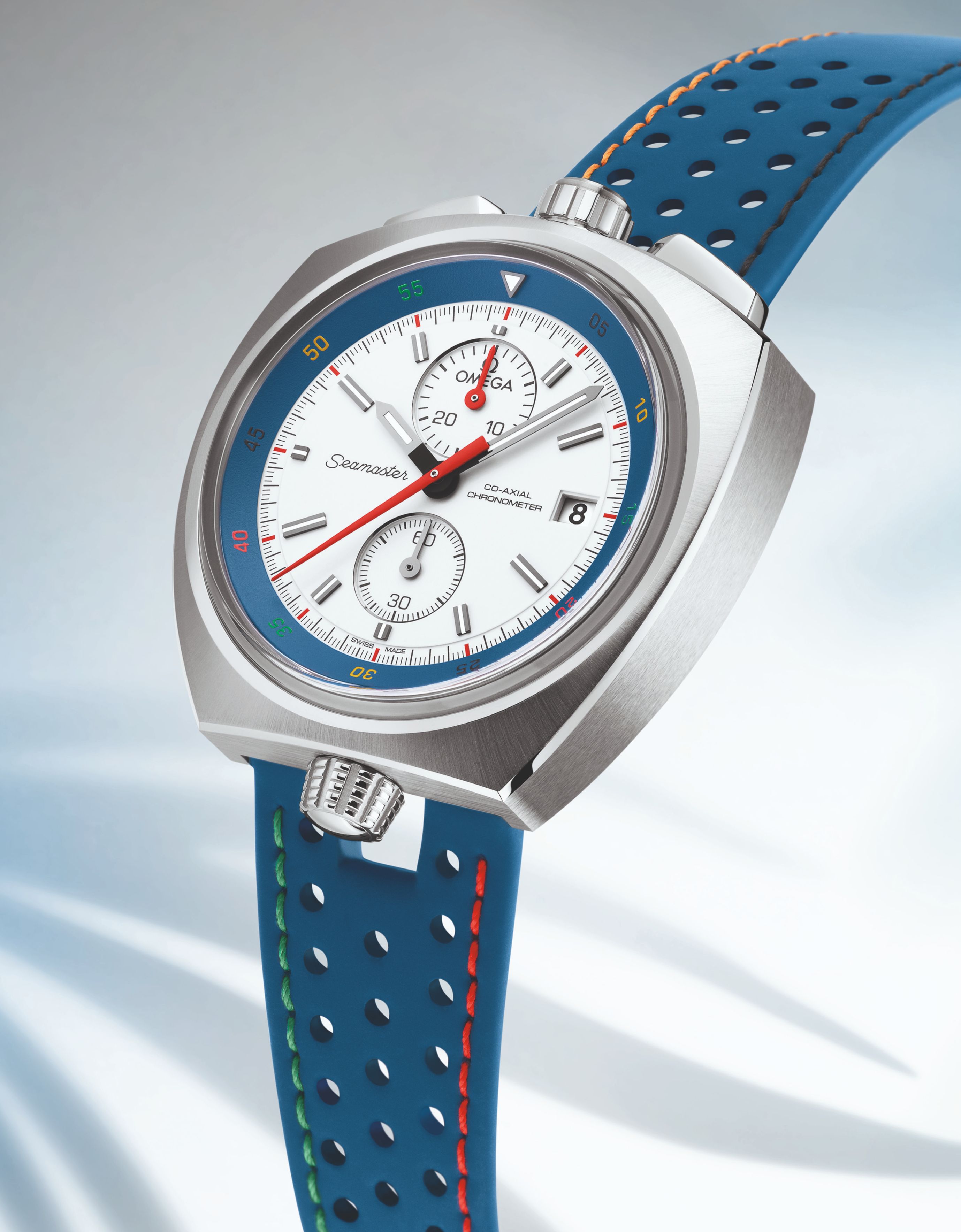 Omega Bullhead Rio, Brazil Olympics Games Collection 2016 - A celebration of heritage, precision and sporting excellence, instantly recognizable for its individual style and design.