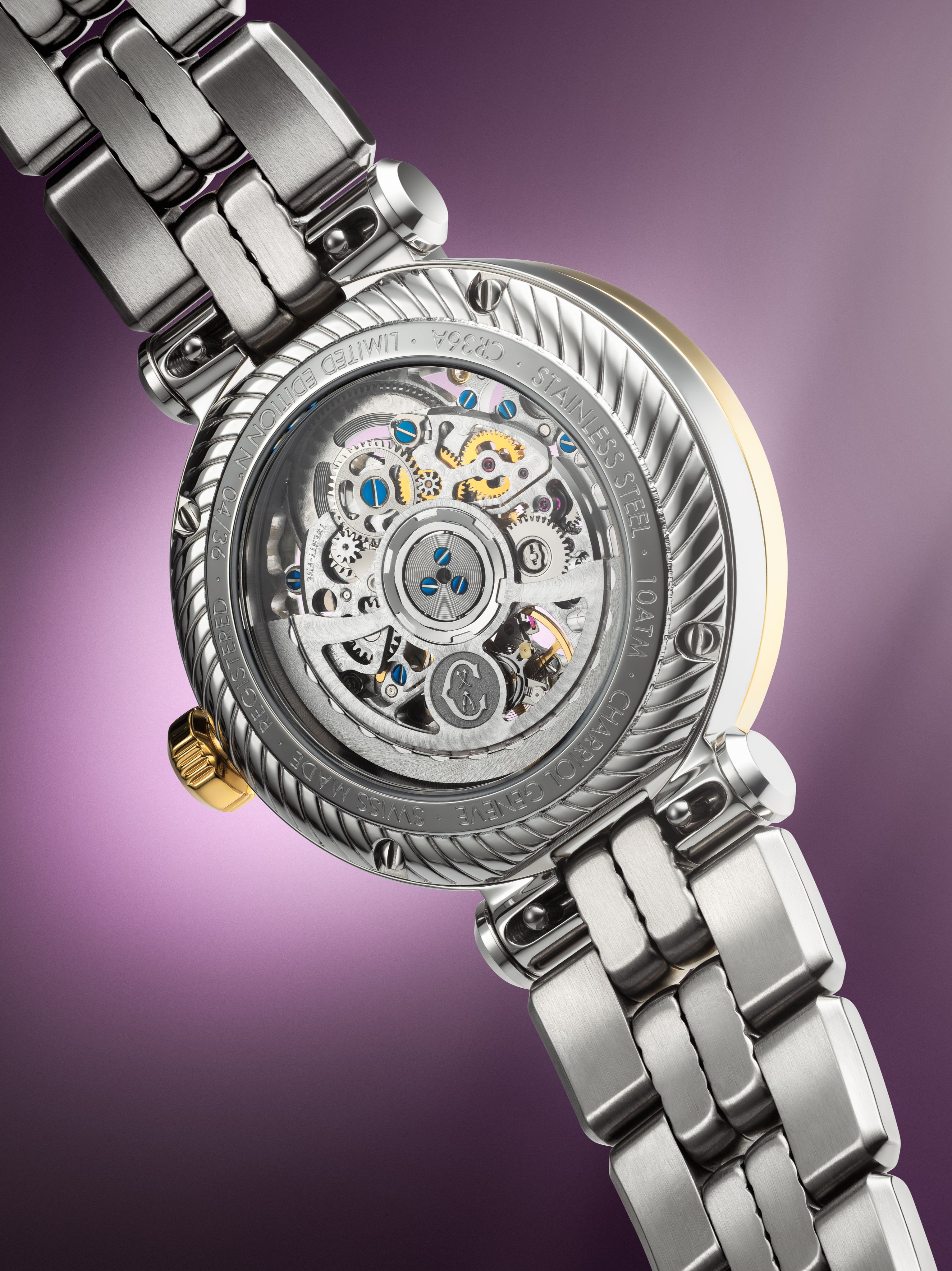 CHARRIOL CALIBRE C03 automatic skeleton