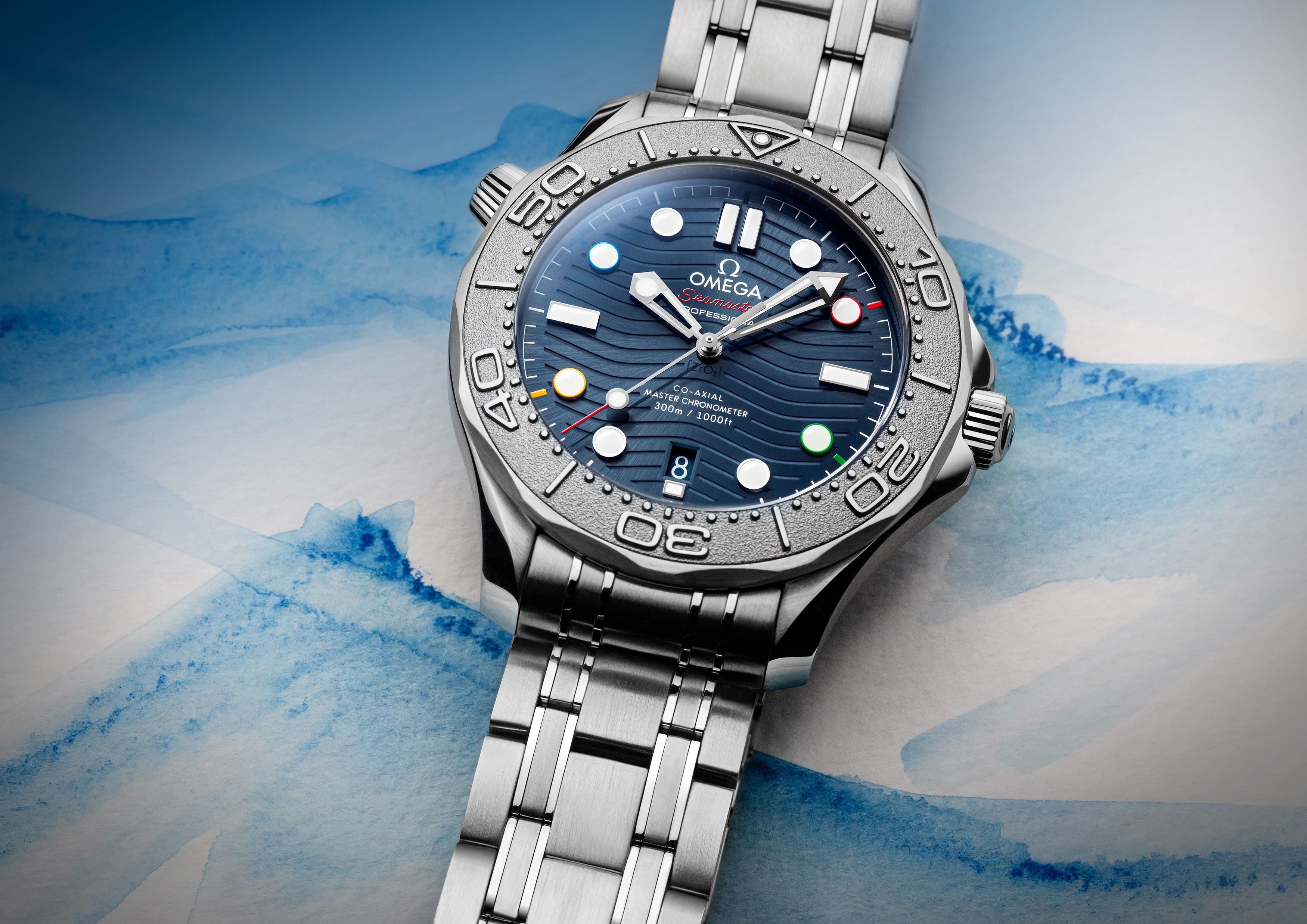OMEGA Seamaster Diver 300m Beijing, China Olympics 2022 Special Edition