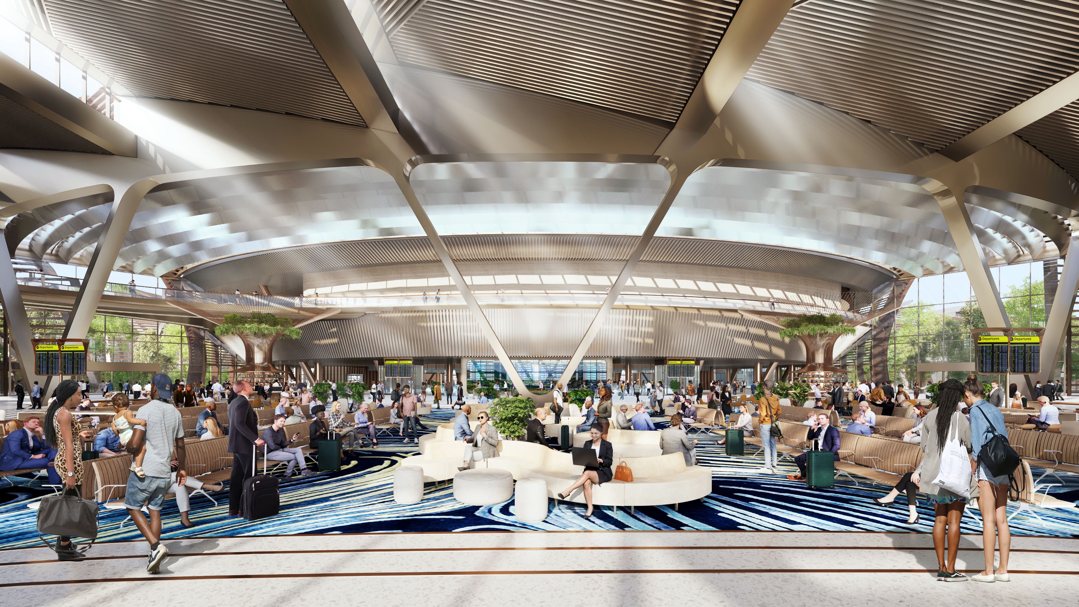 Zaha Hadid Architects Bishoftu International Airport