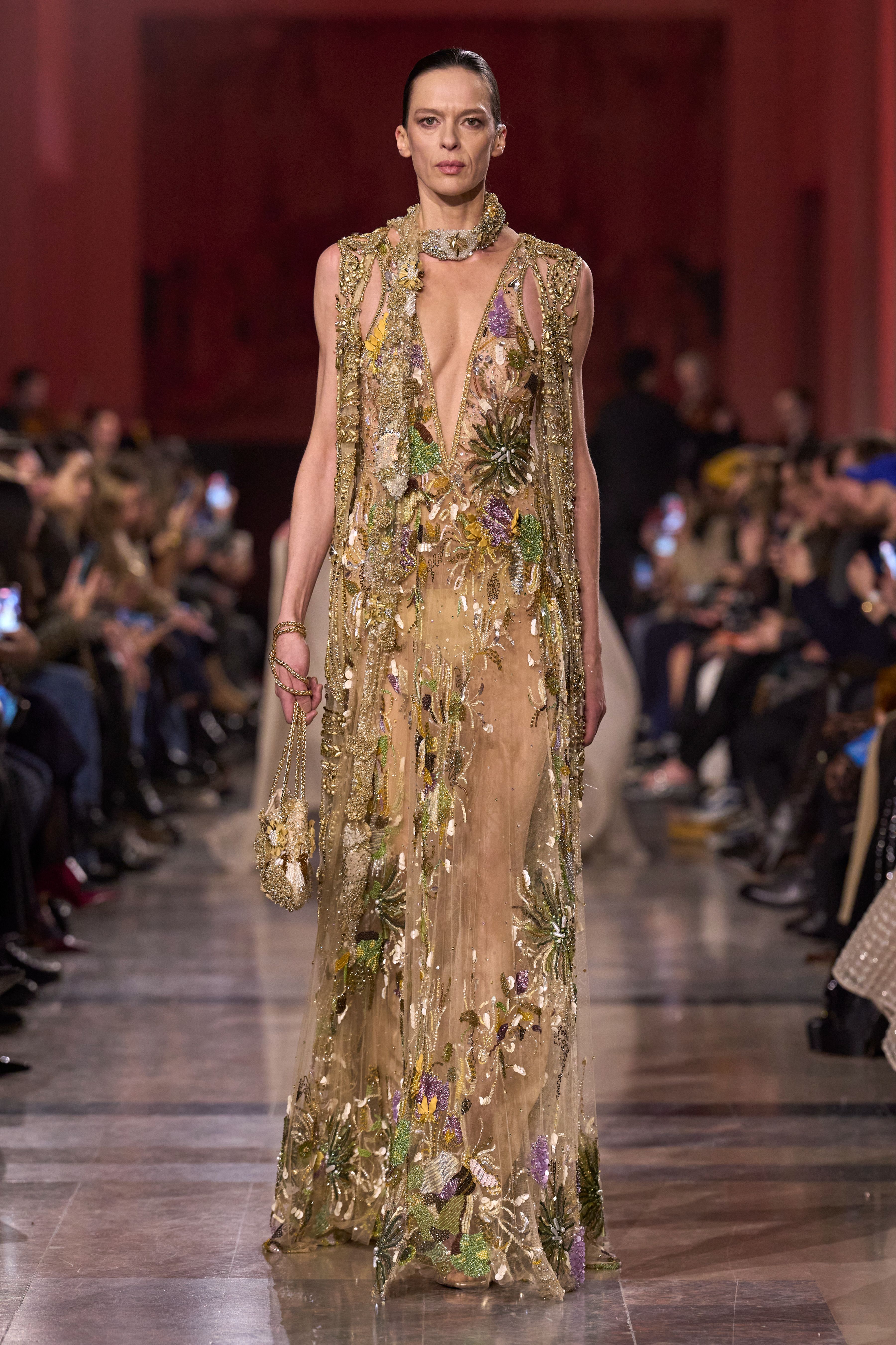 Elie Saab Haute Couture Spring Summer 2026 Collection - Golden Summer nights of 71