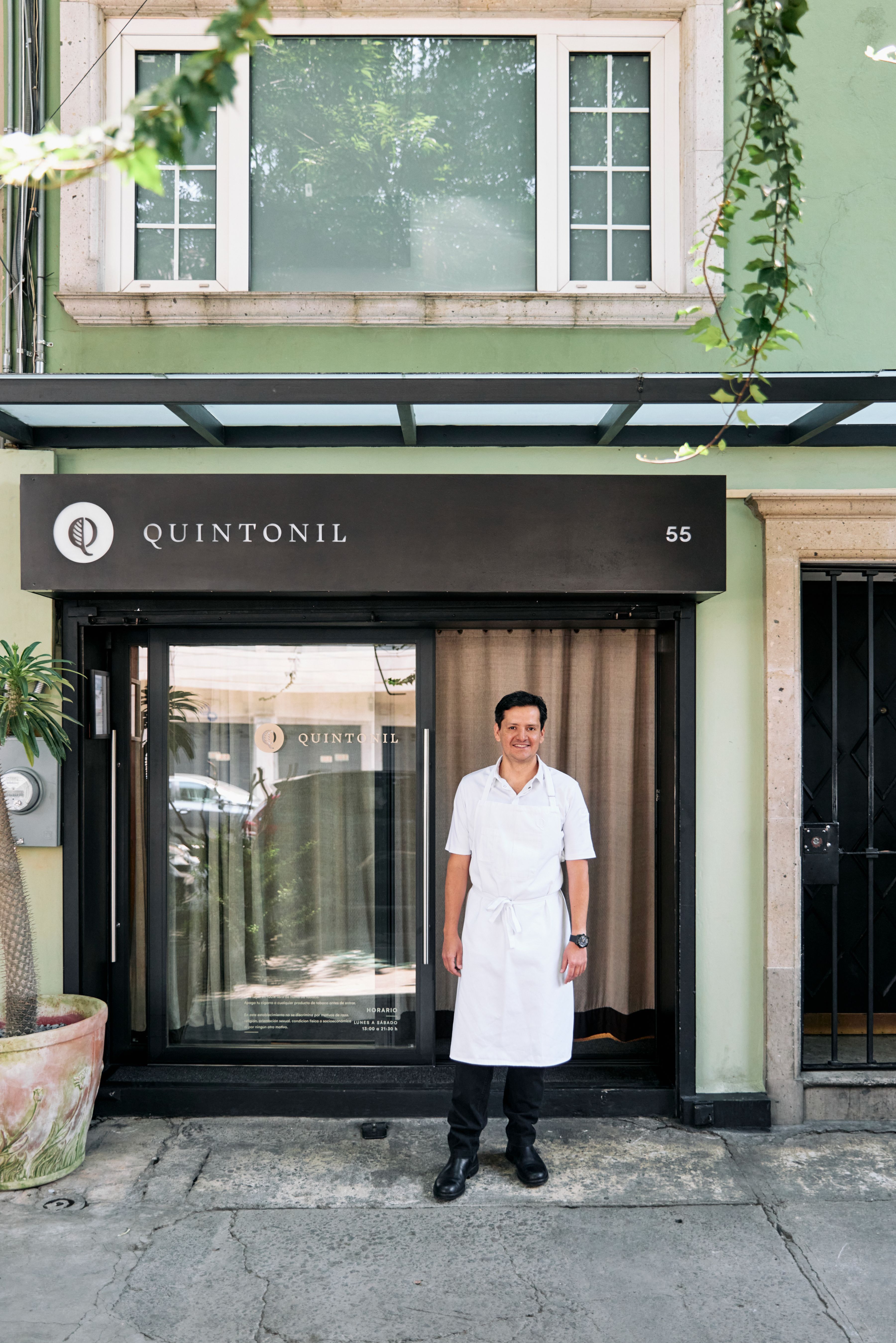 Chef Jorge Vallejo at Quintonil, Mexico City, Mexico