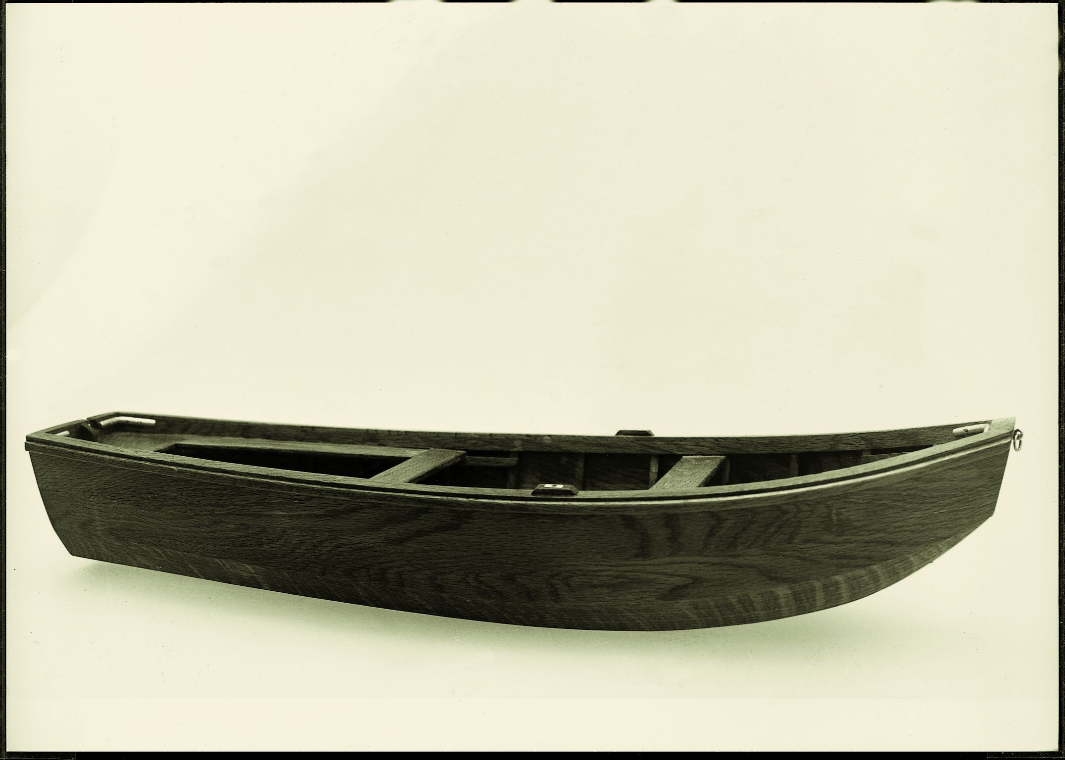 Model of the first L&uuml;rssen boat