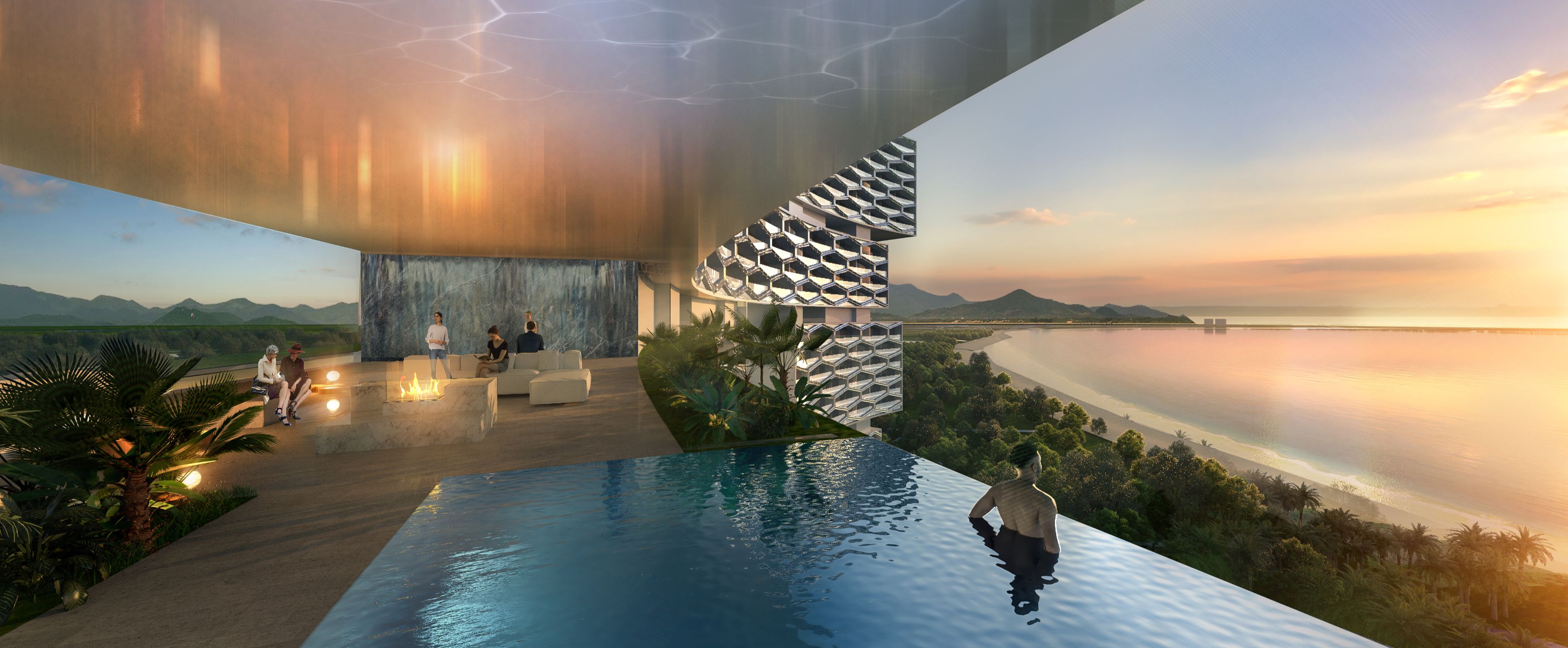Sanya Horizons by Ole Scheeren - Horizon Pool
