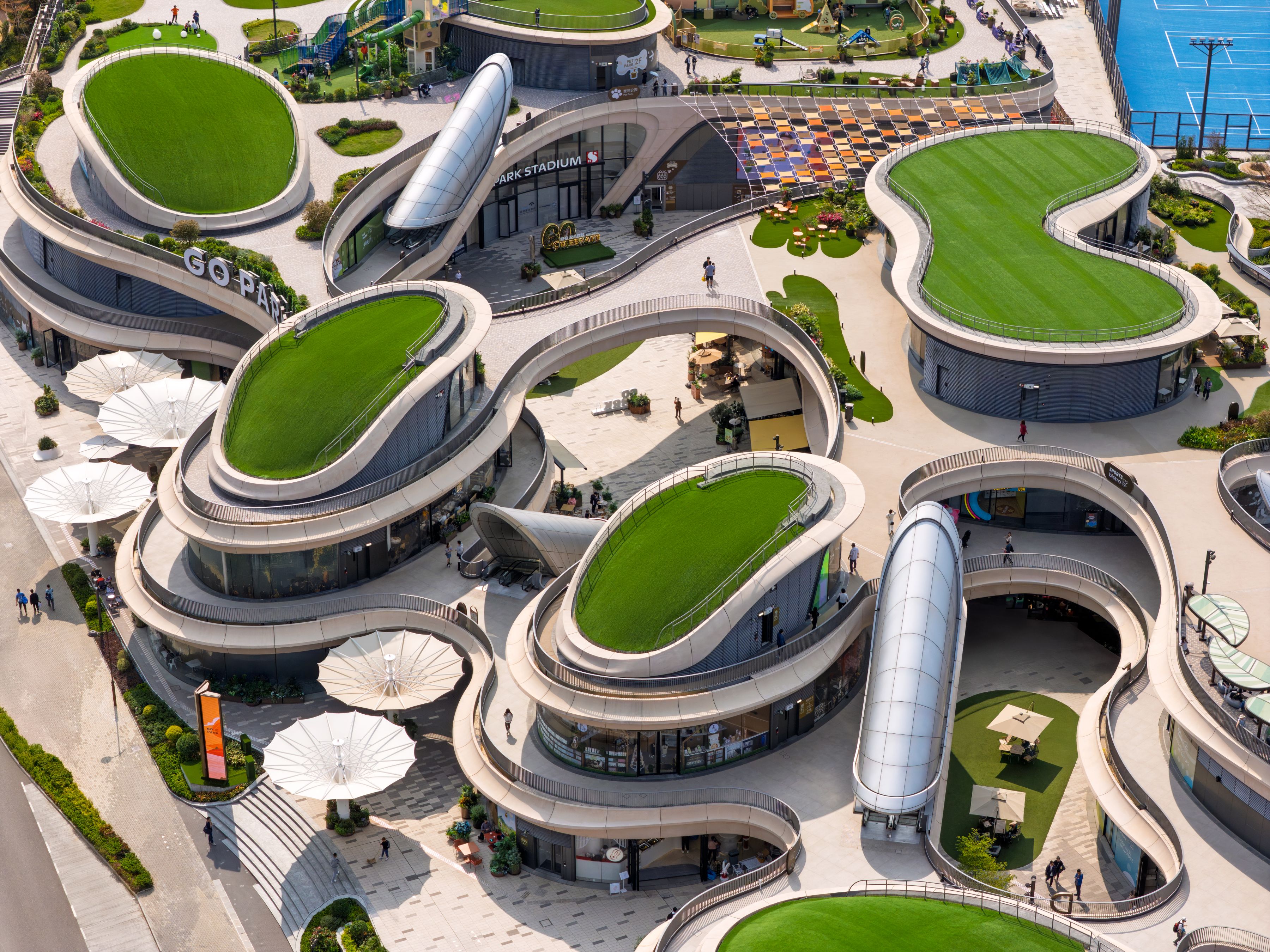 Zaha Hadid Architects GO PARK Sai Sha