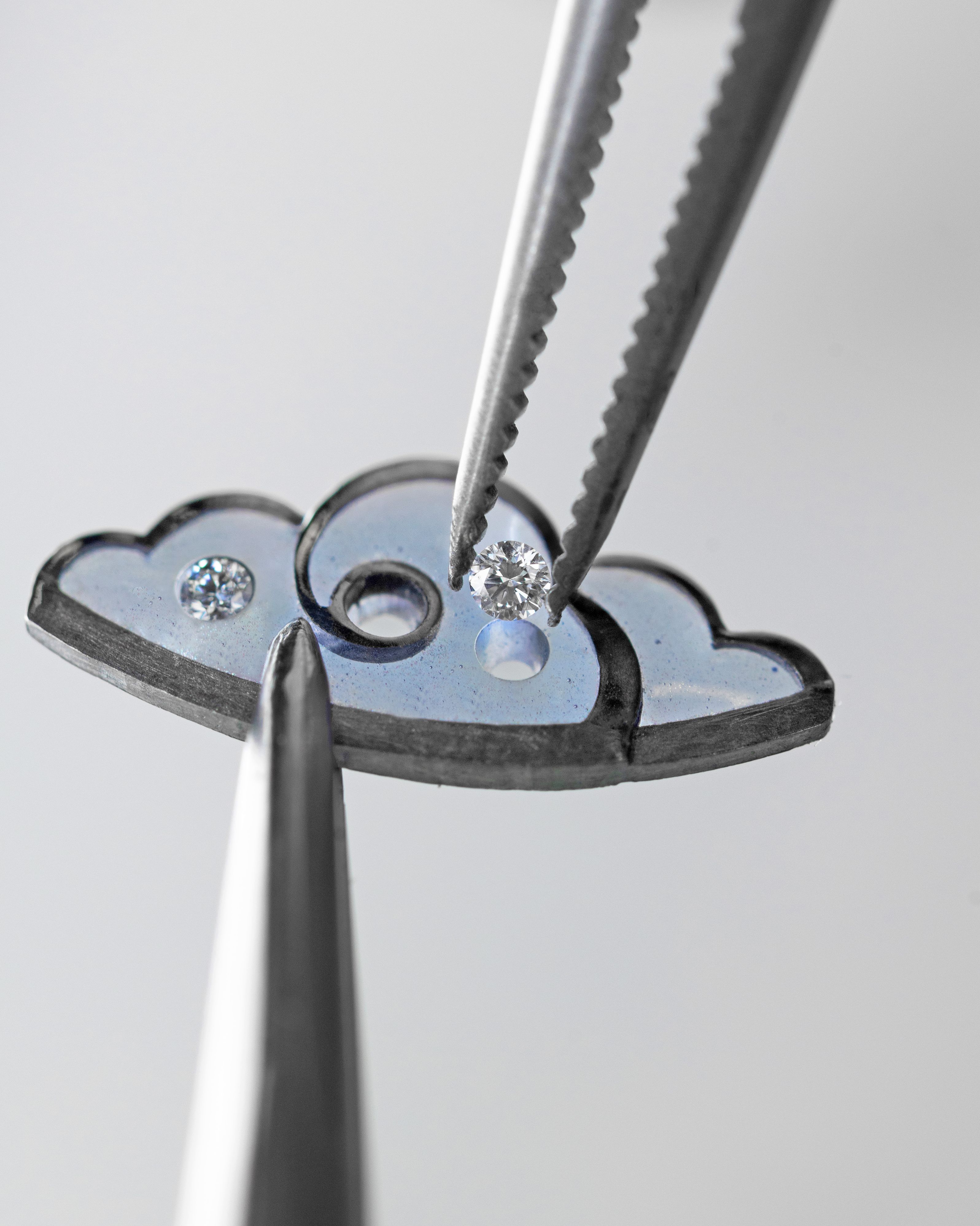 Van Cleef & Arpels complements these ancestral methods with an innovative enameling technique that accentuates the three-dimensionality of the decorations.