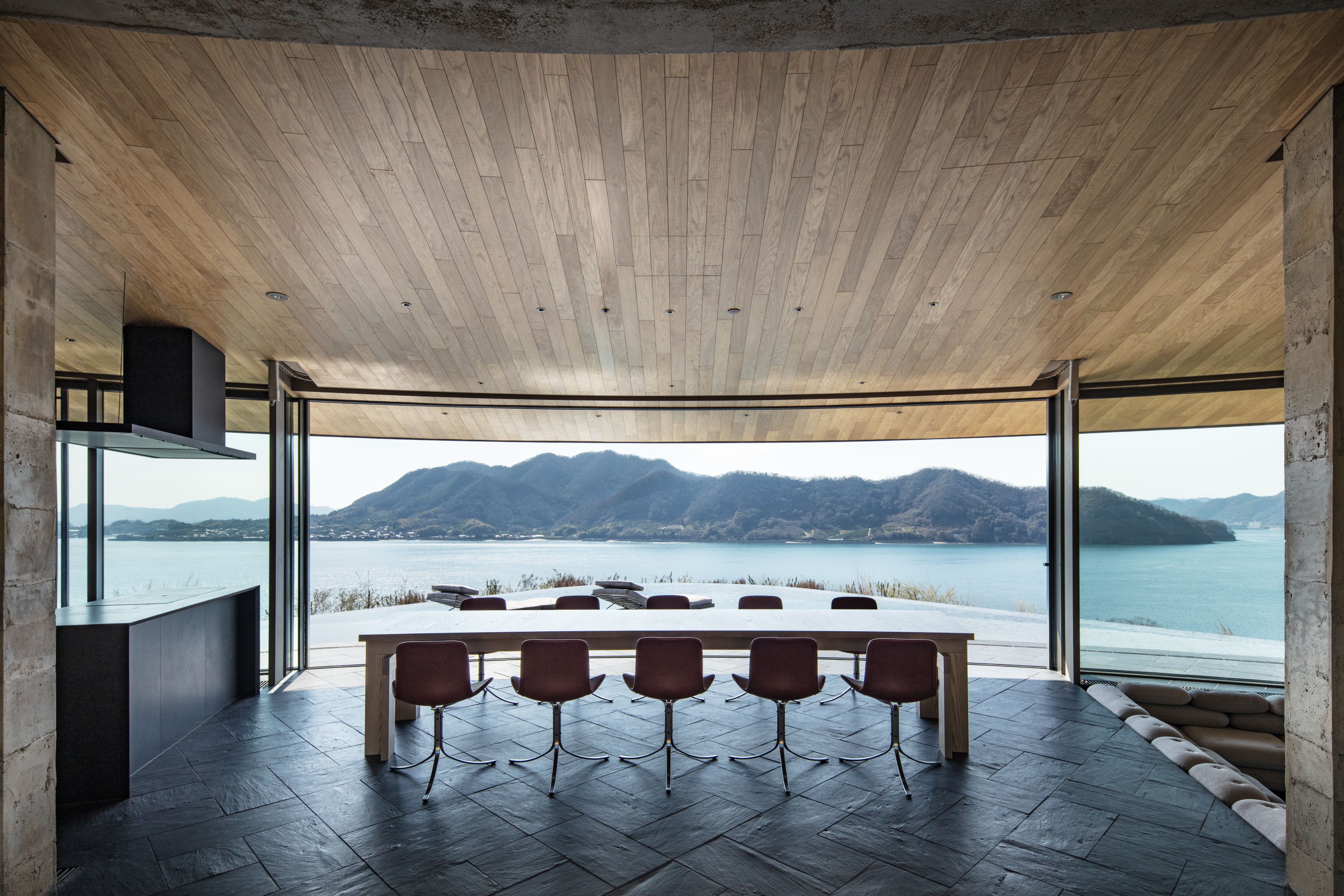 The design of NOT A HOTEL Setouchi stands as a convergence of Danish design and philosophy with traditional Japanese architecture