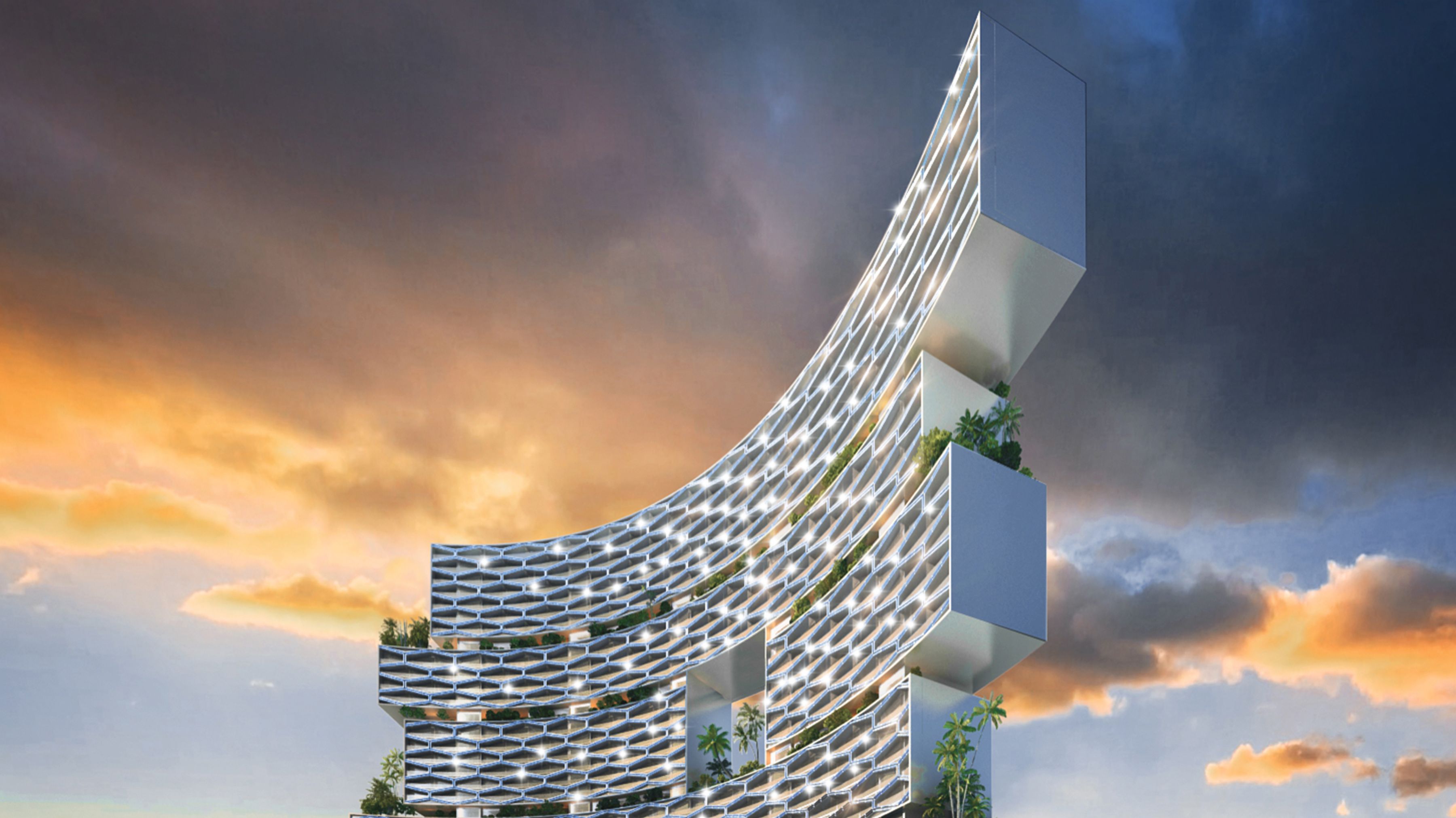 Sanya Horizons by Ole Scheeren - Sky Perspective