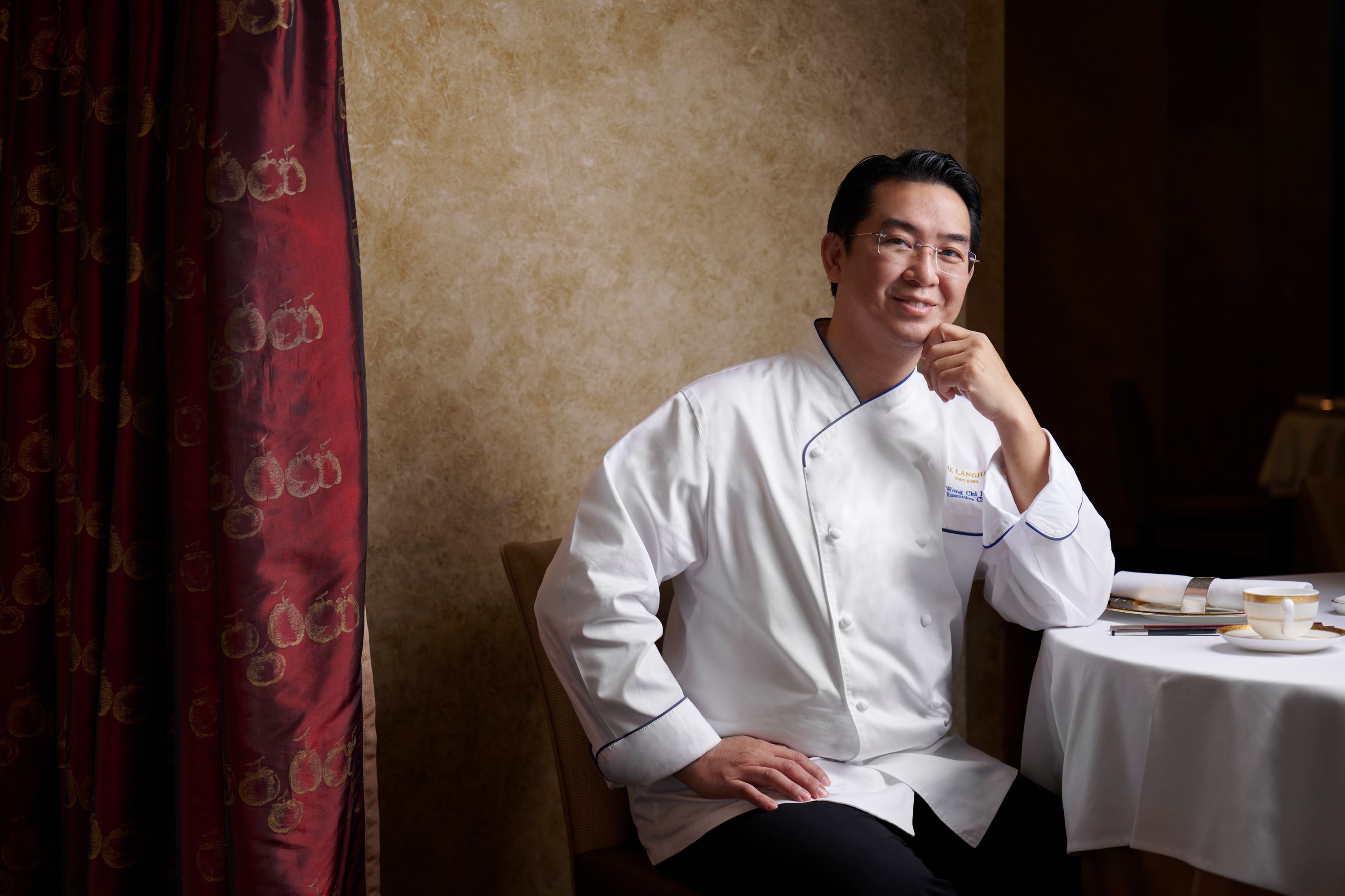 Executive Chinese Chef Wong Chi Fai at T'ang Court at The Langham Hong Kong