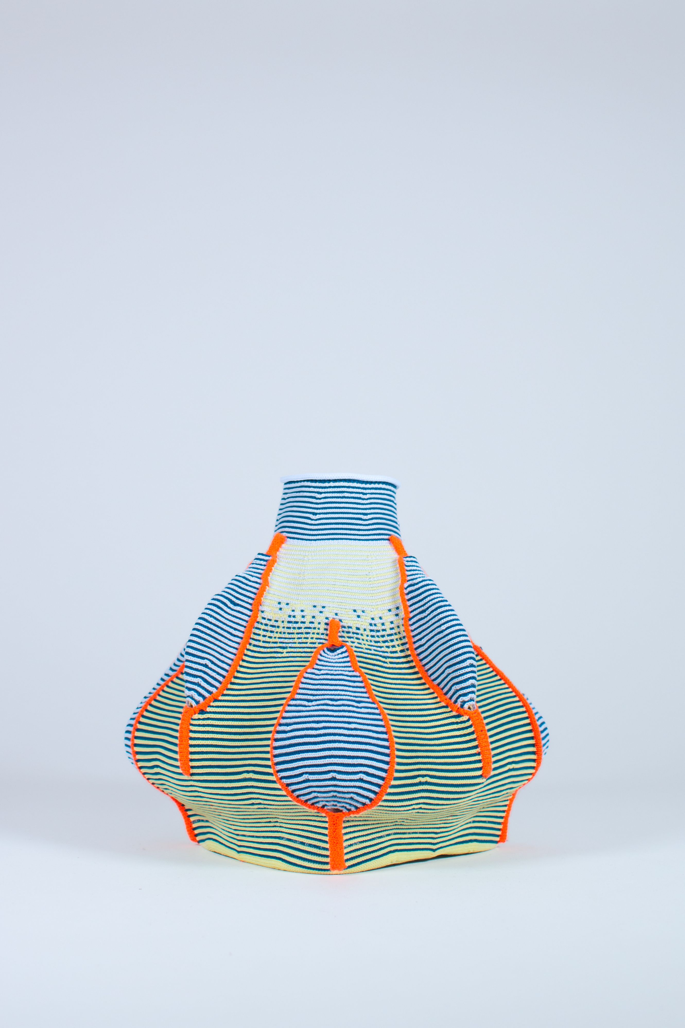 Woven Structure — A practice spanning design and art, Fleury-Dugy's woven structures explore how repetition can create movement and volume.
