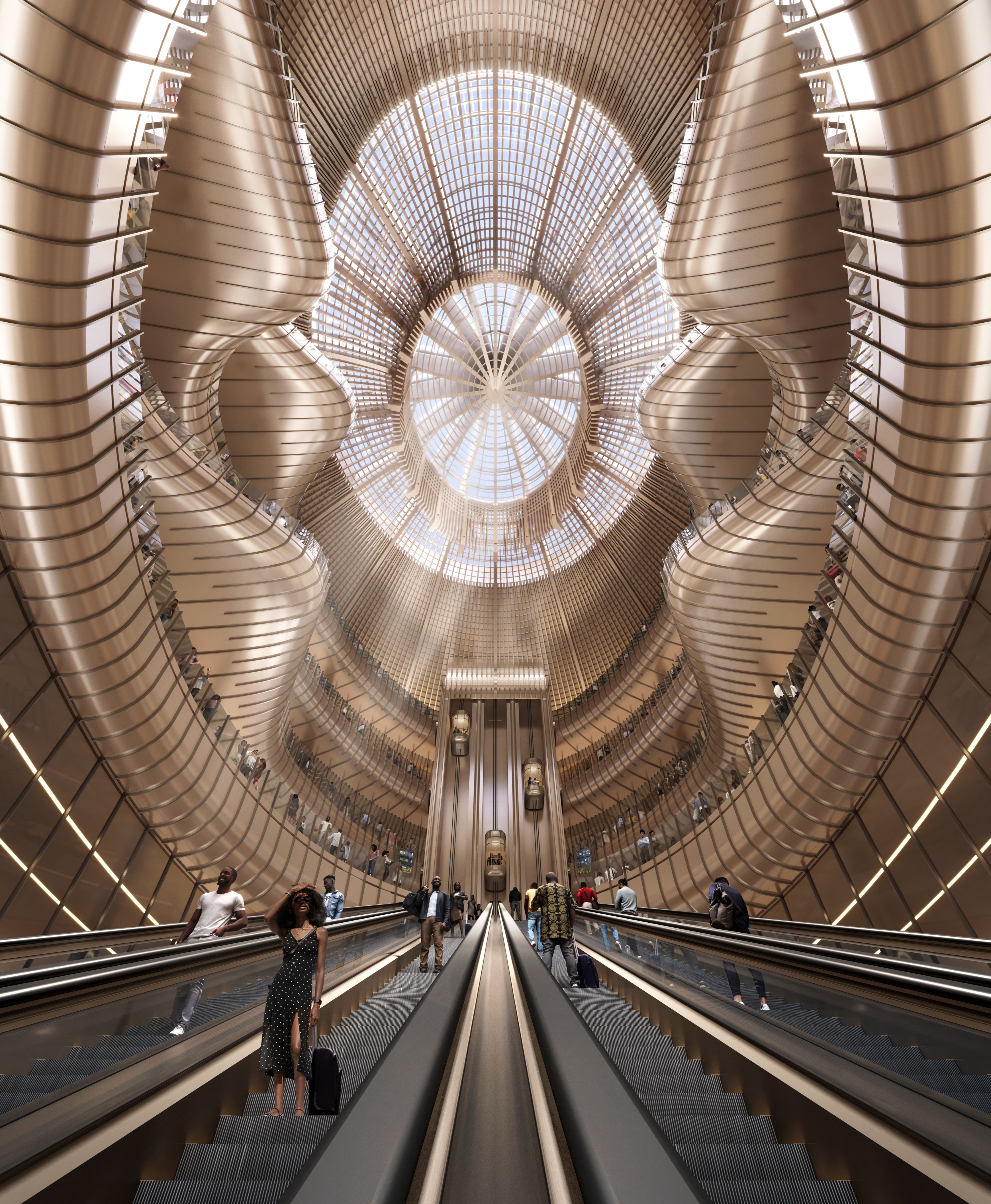 Zaha Hadid Architects Bishoftu International Airport