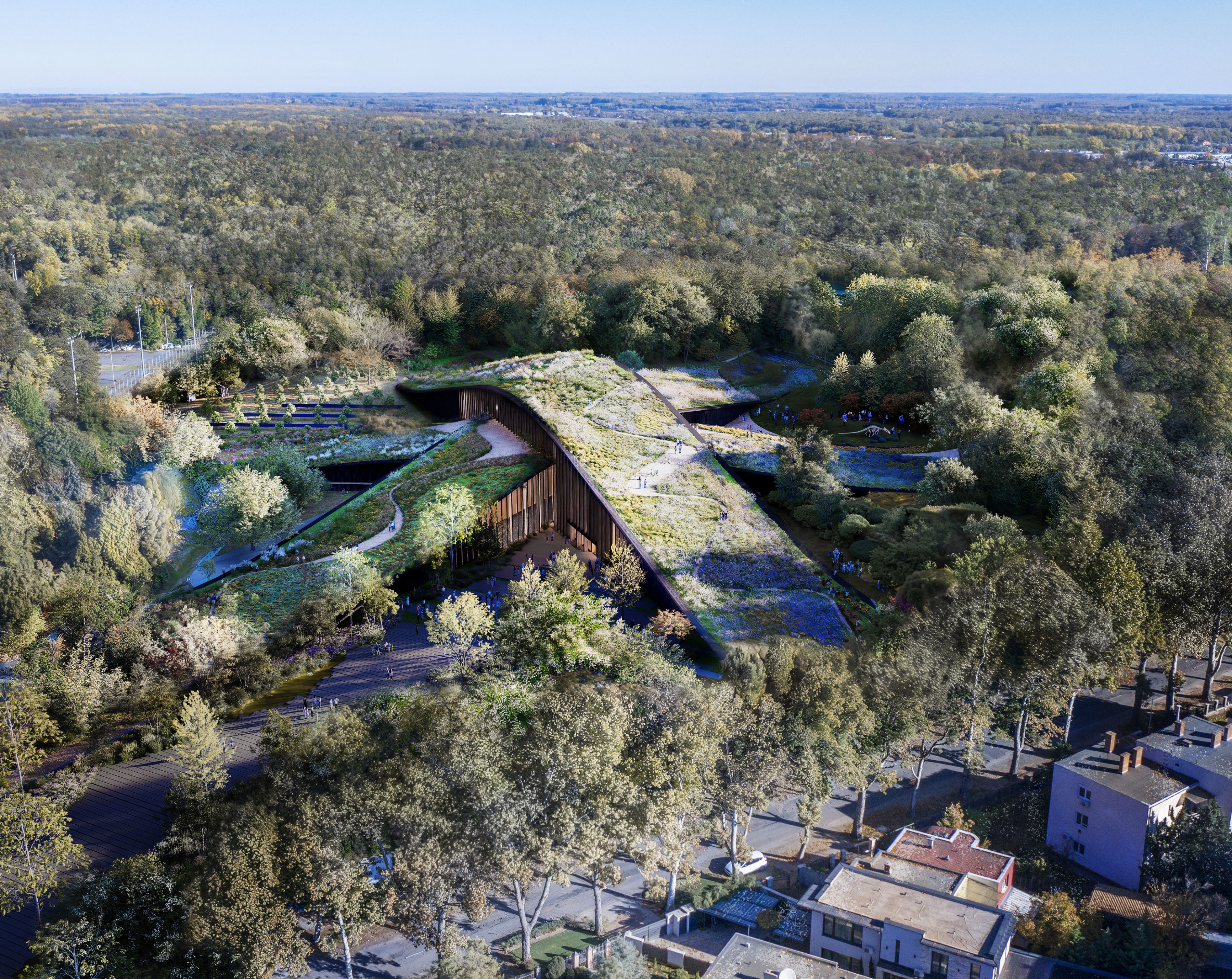 The new Hungarian Natural History Museum, Debrecen, Hungary