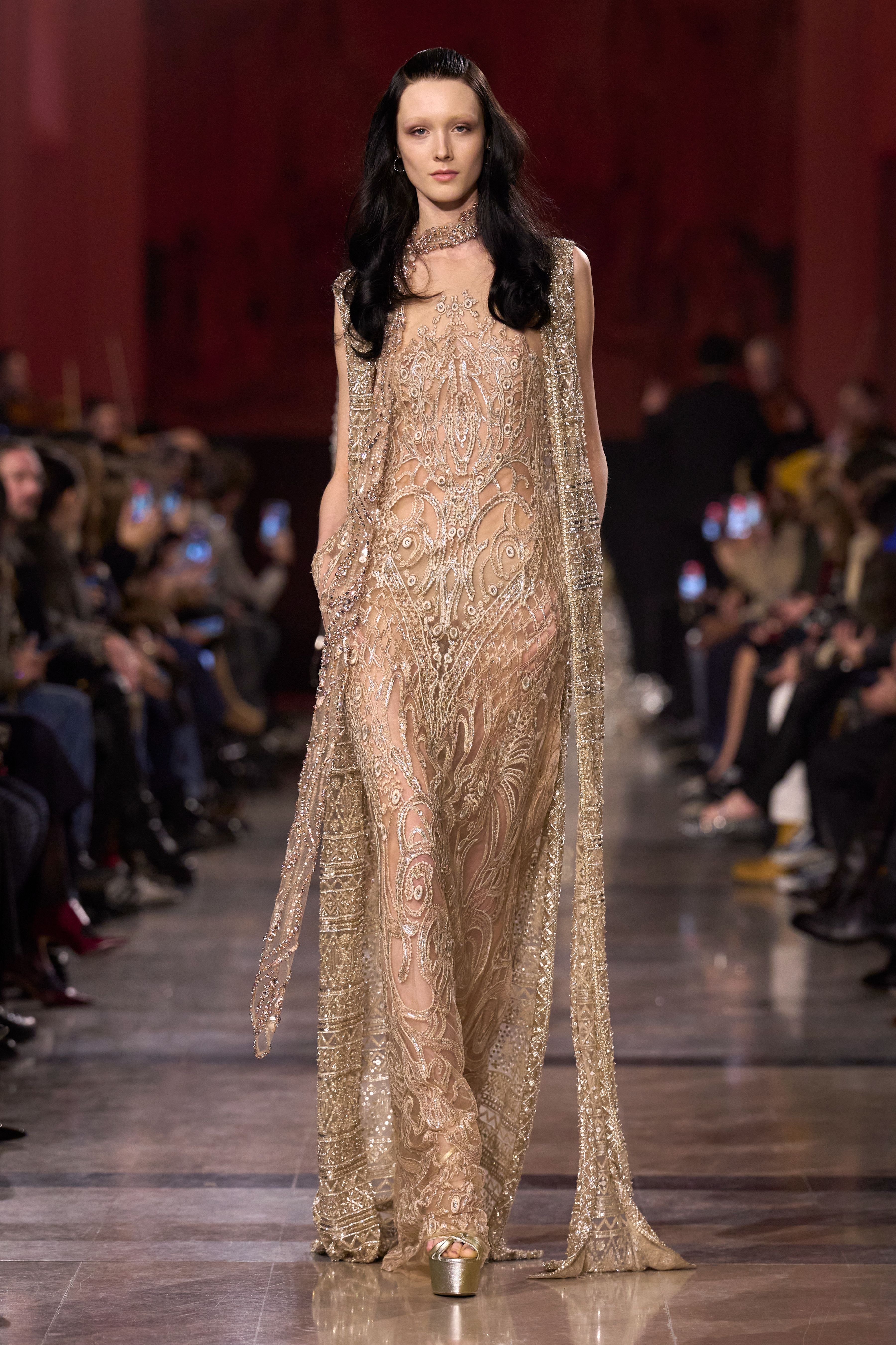 Elie Saab Haute Couture Spring Summer 2026 Collection - Golden Summer nights of 71