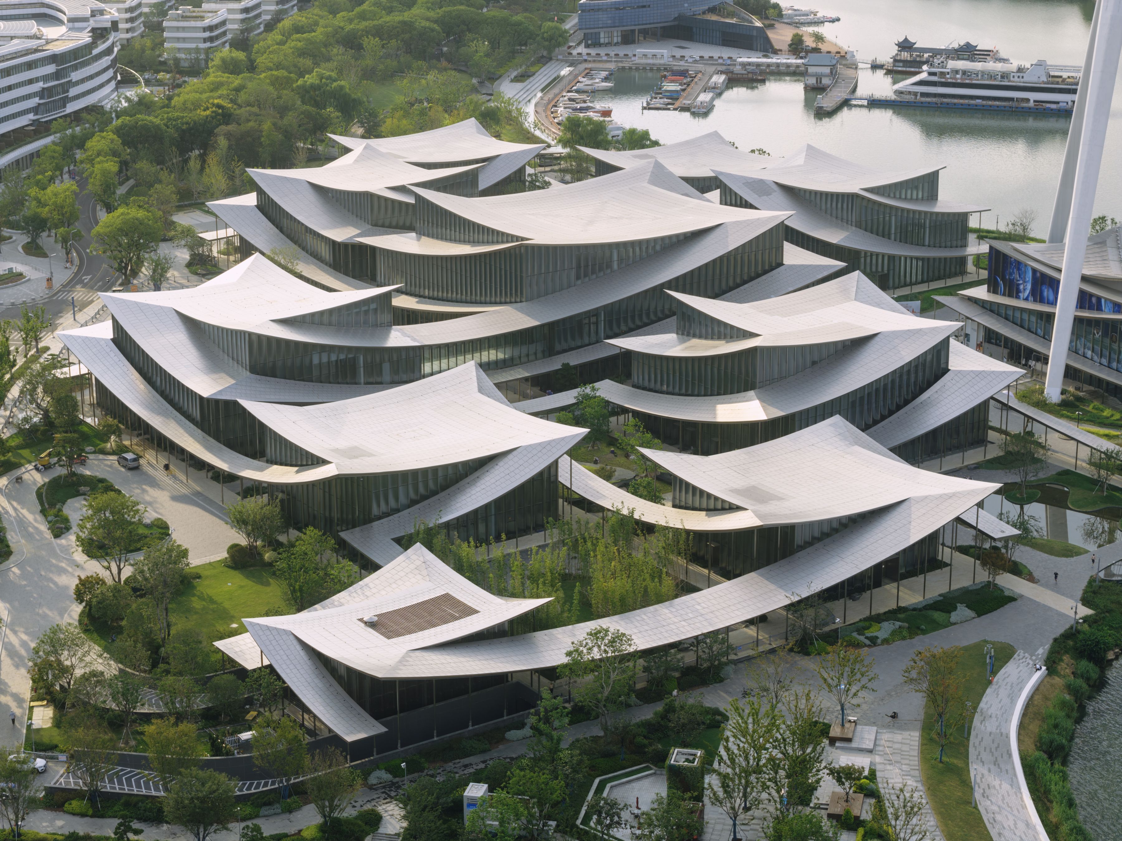 The Suzhou Museum of Contemporary Art (Suzhou, China) designed by BIG - Bjarke Ingels Group