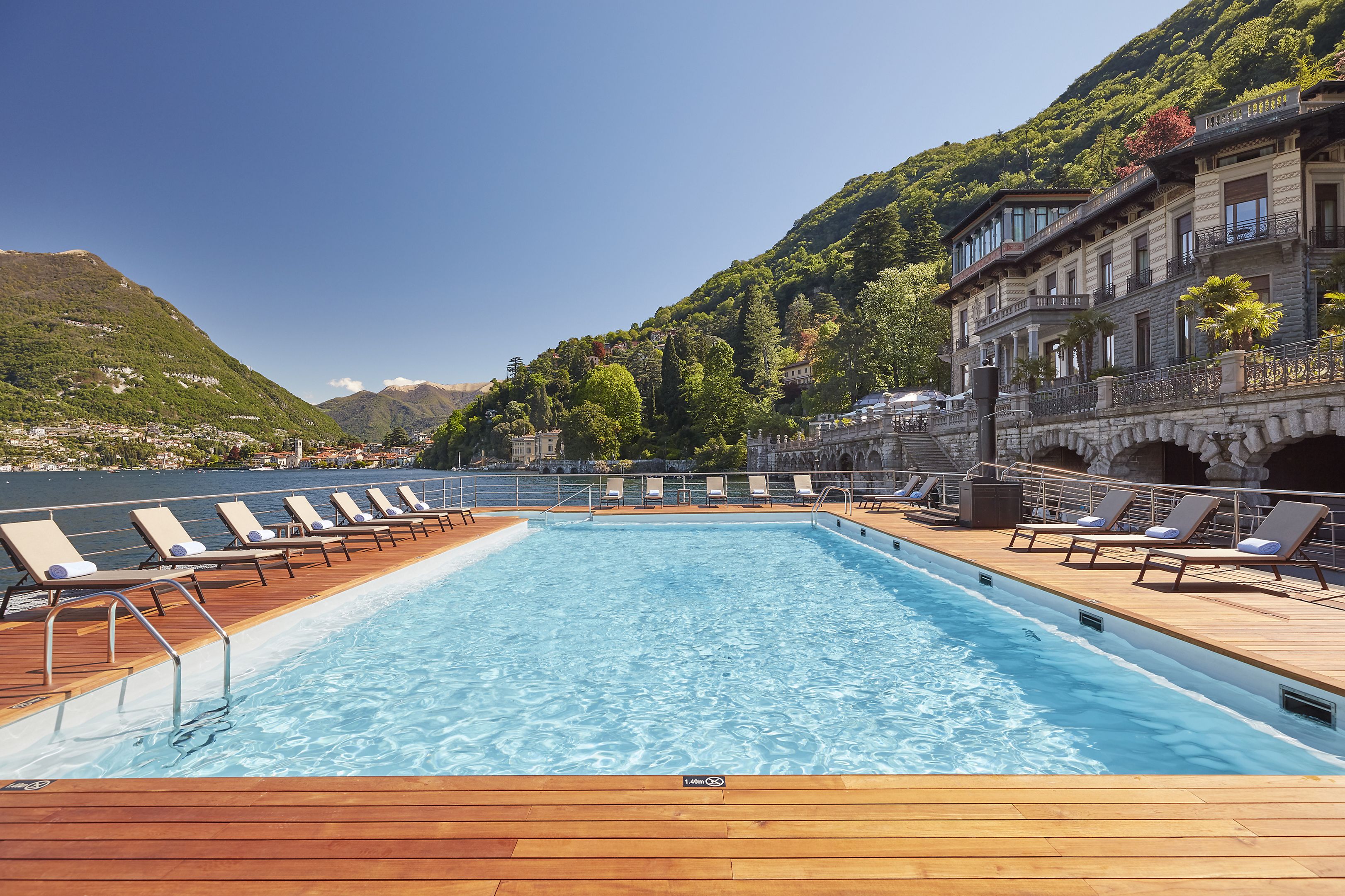 Mandarin Oriental, Lago di Como - Floating pool