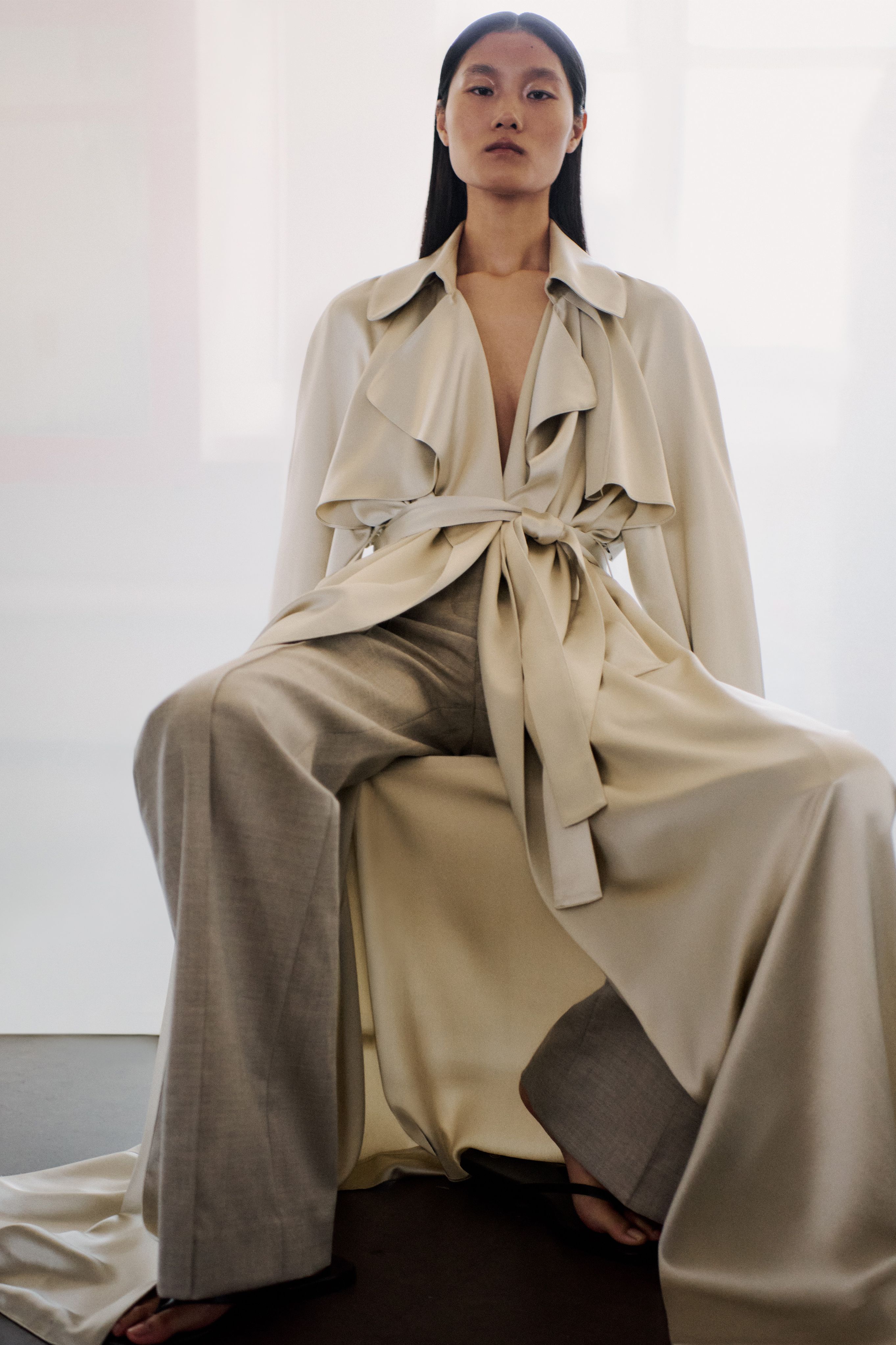 From sarouel trousers to draped trenches, SS26 celebrates Japanese philosophy in motion